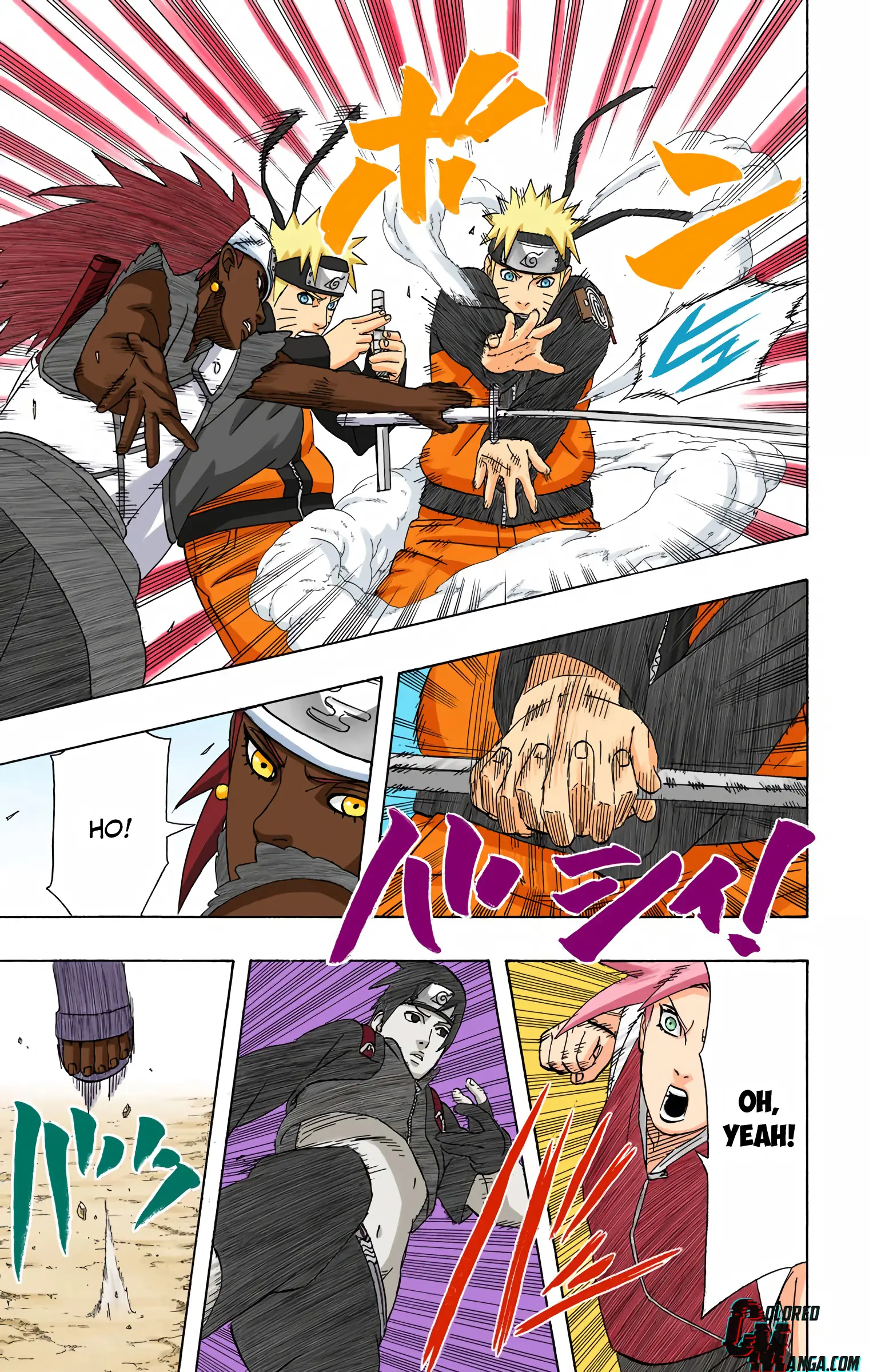 Naruto Colored Manga Online, chapter 452, page 12