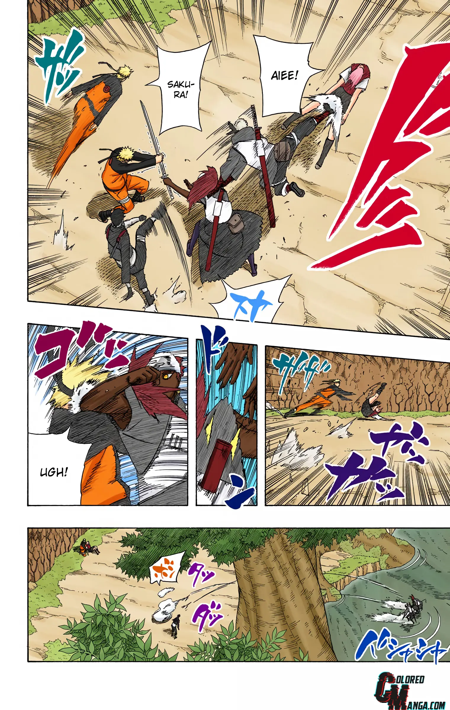 Naruto Colored Manga Online, chapter 452, page 13