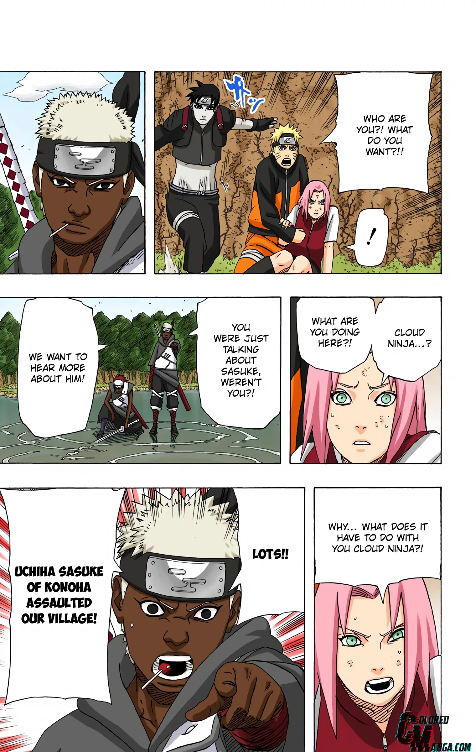 Naruto Colored Manga Online, chapter 452, page 14