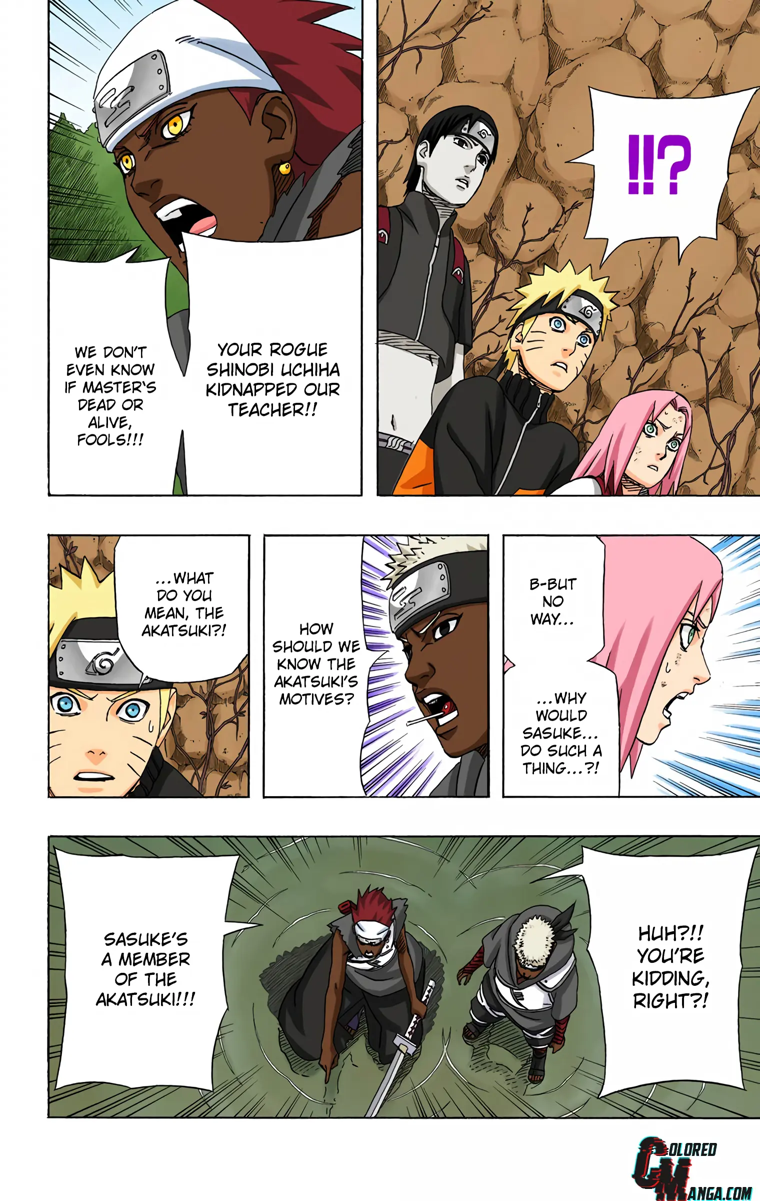 Naruto Colored Manga Online, chapter 452, page 15