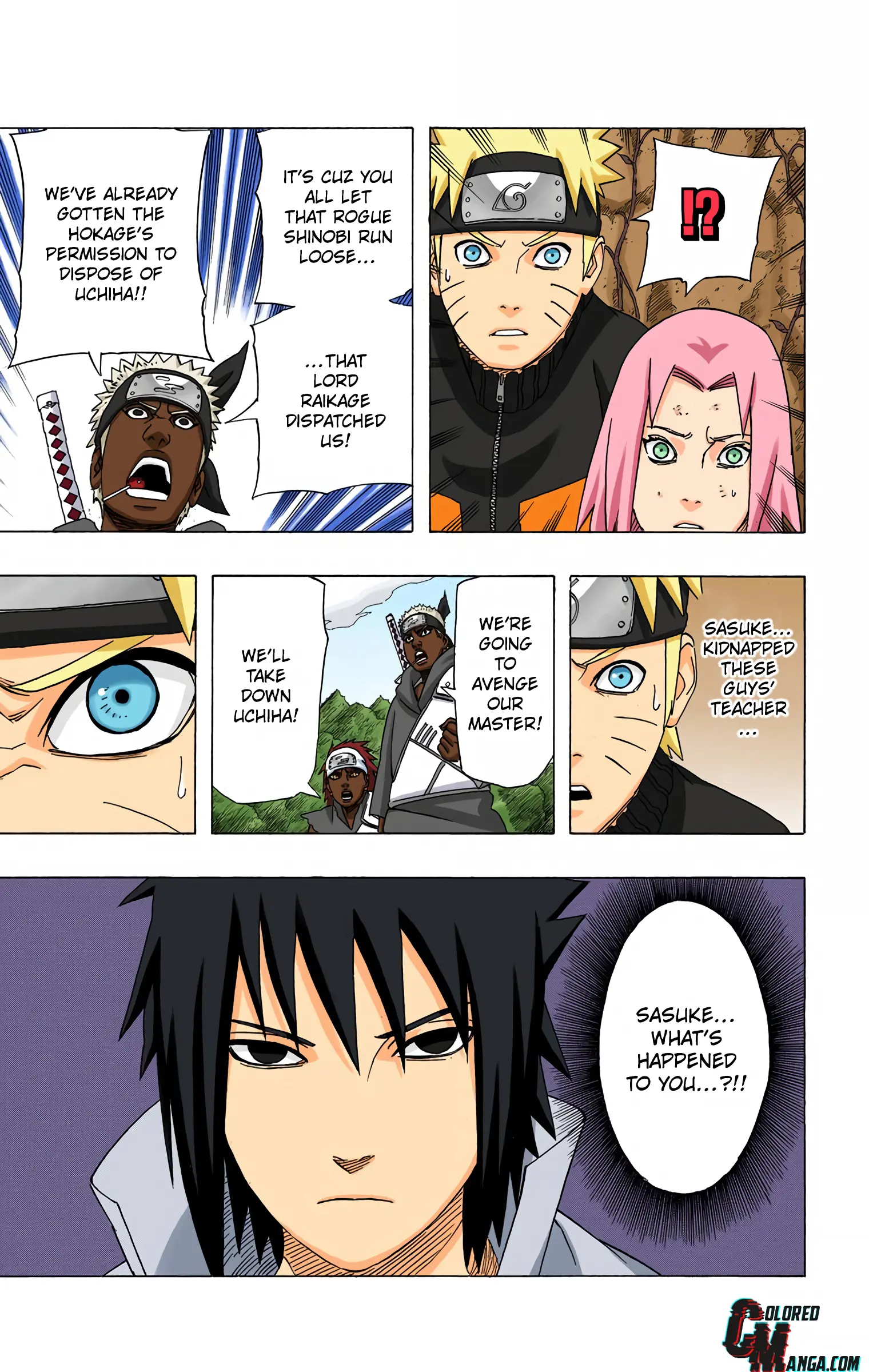Naruto Colored Manga Online, chapter 452, page 16