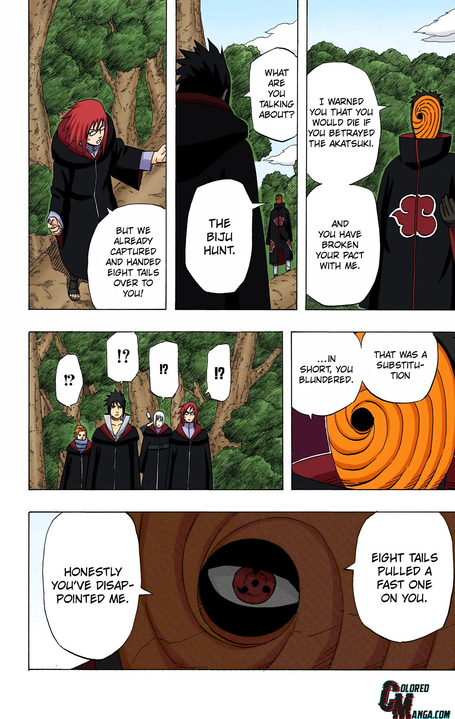 Naruto Colored Manga Online, chapter 453, page 4