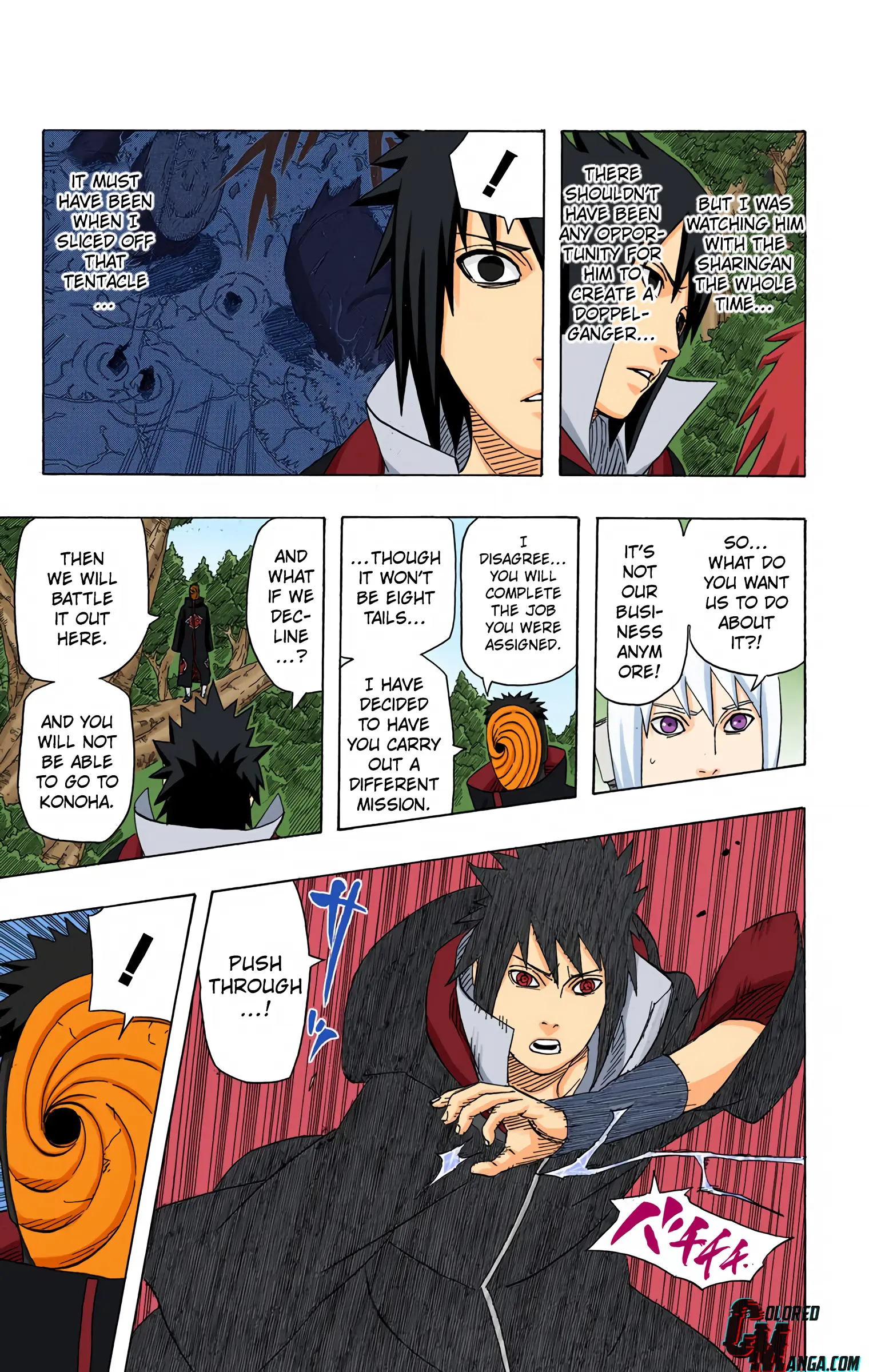 Naruto Colored Manga Online, chapter 453, page 5