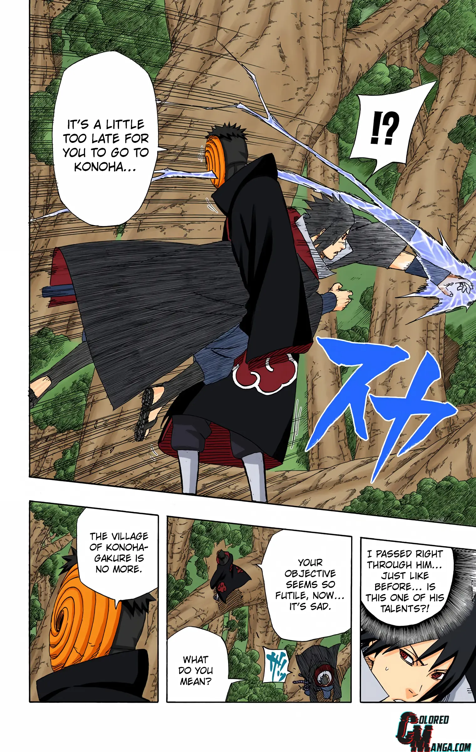Naruto Colored Manga Online, chapter 453, page 6