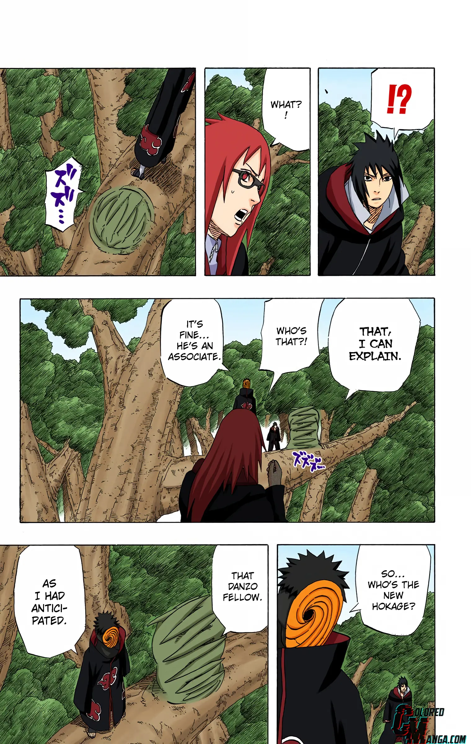 Naruto Colored Manga Online, chapter 453, page 7