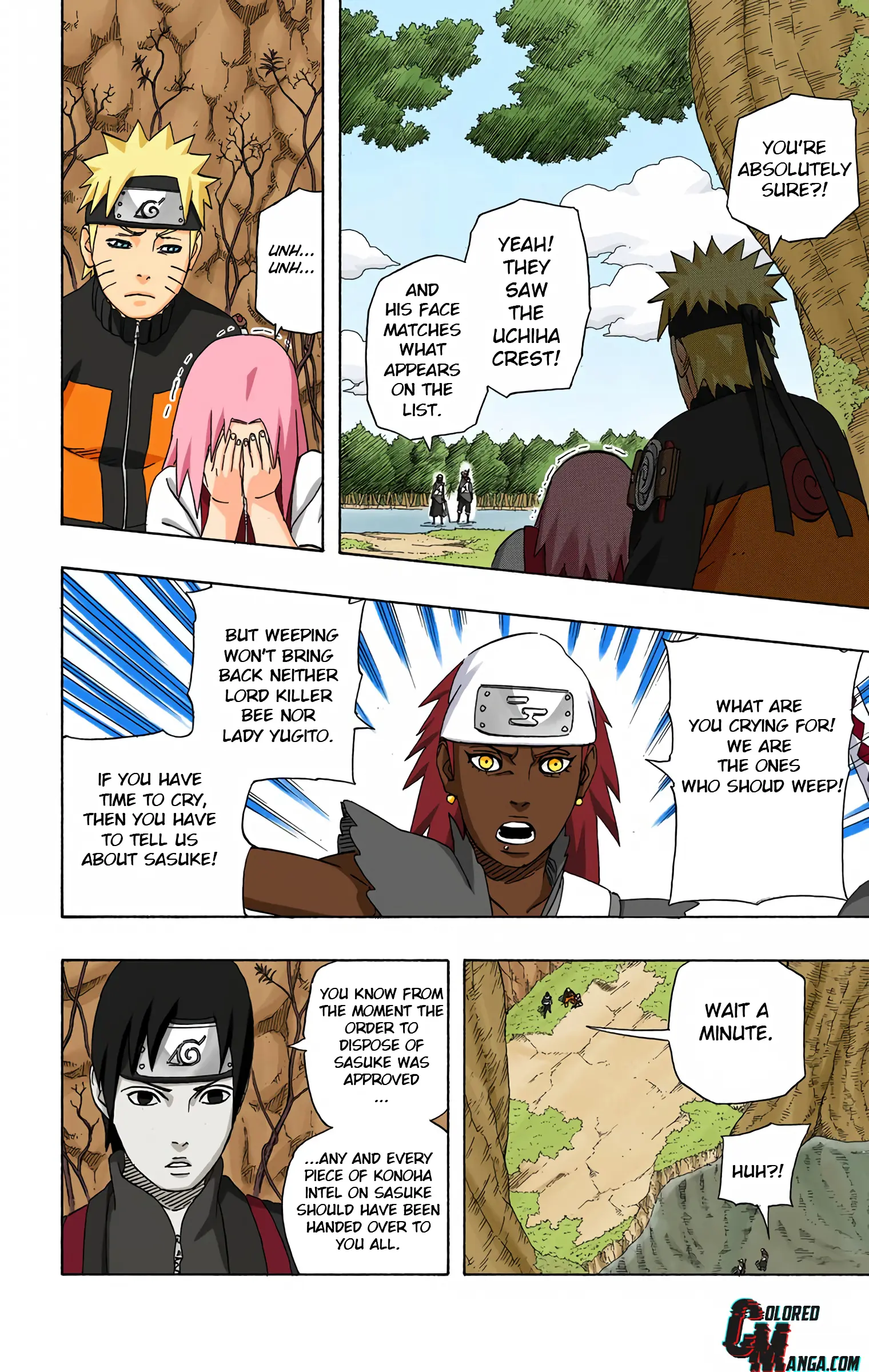Naruto Colored Manga Online, chapter 453, page 10