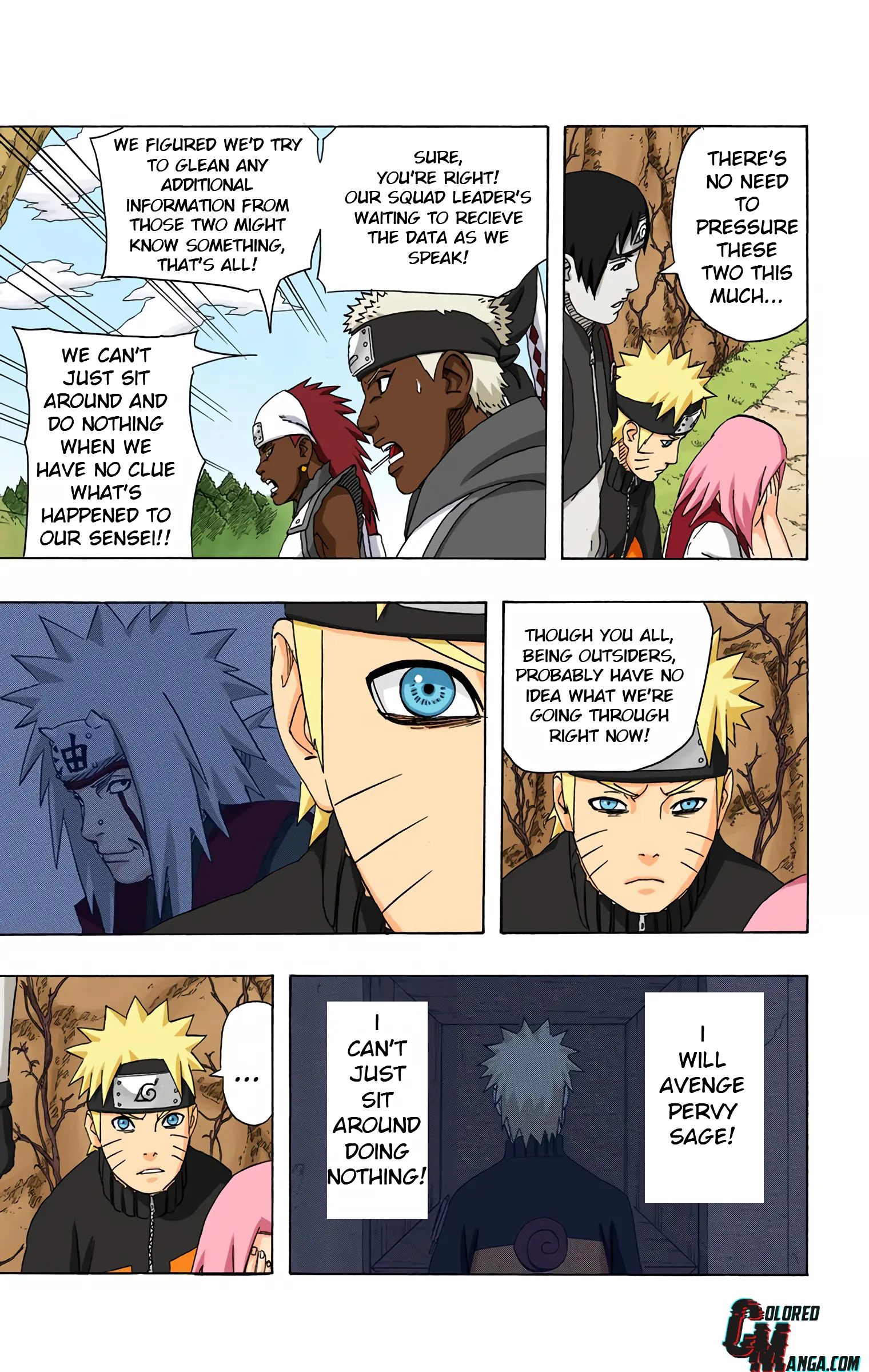 Naruto Colored Manga Online, chapter 453, page 11