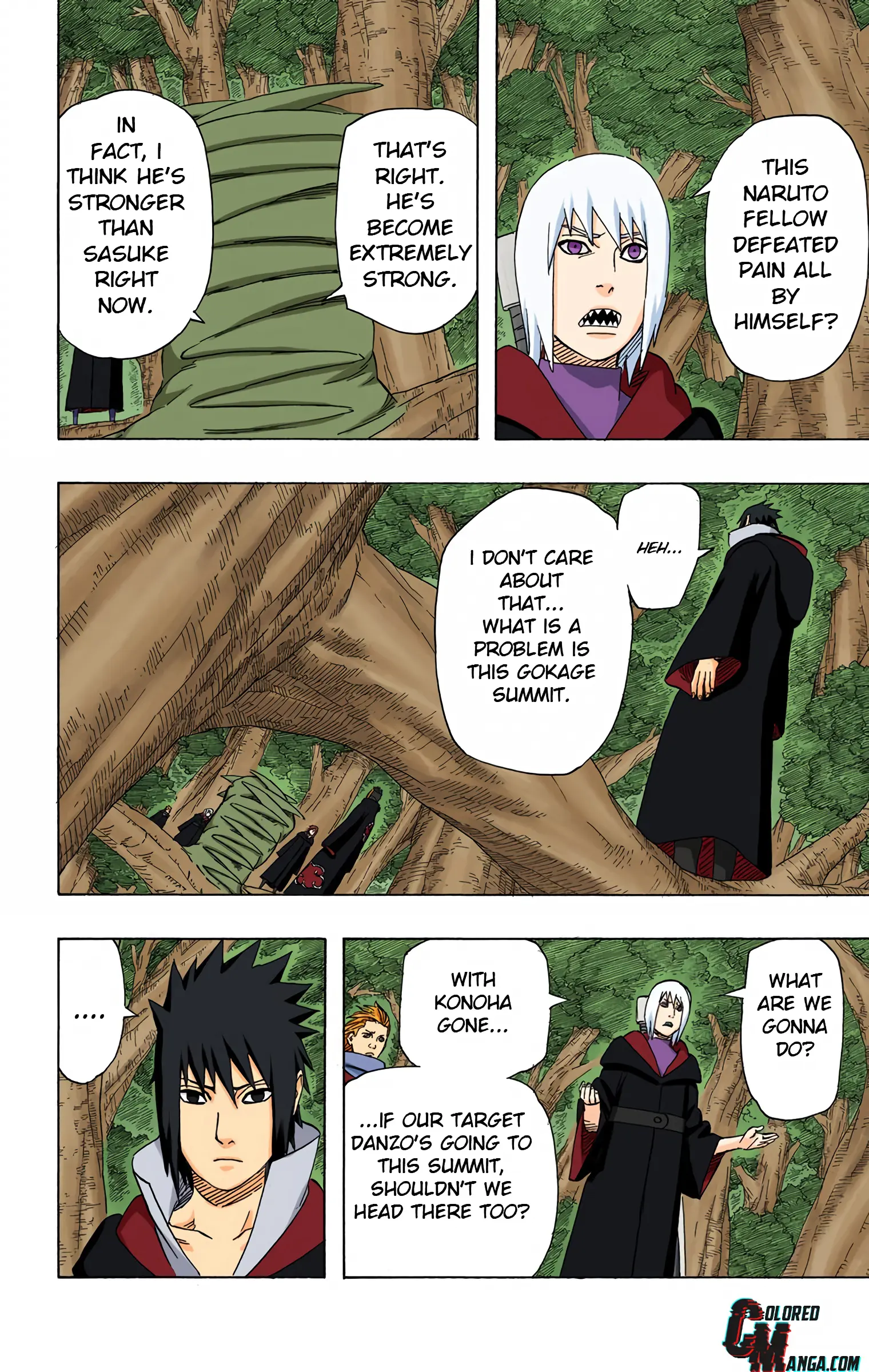 Naruto Colored Manga Online, chapter 453, page 14