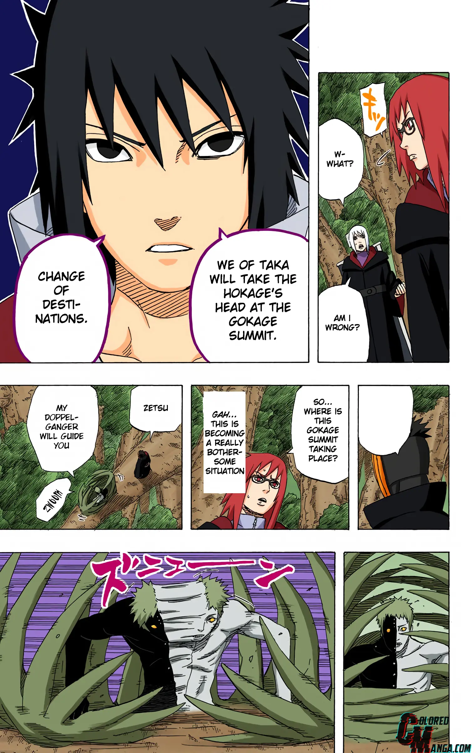 Naruto Colored Manga Online, chapter 453, page 15
