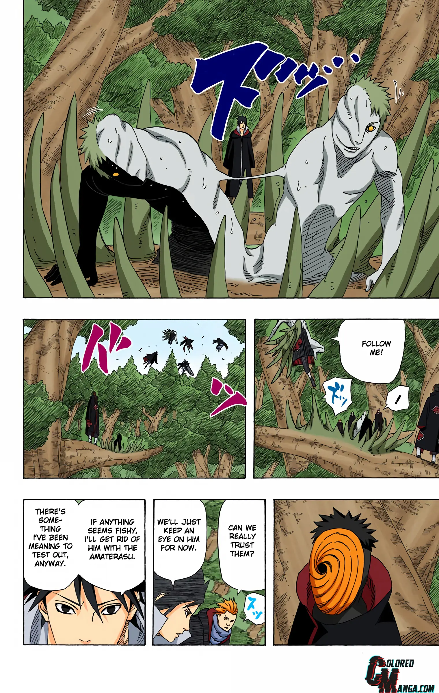 Naruto Colored Manga Online, chapter 453, page 16