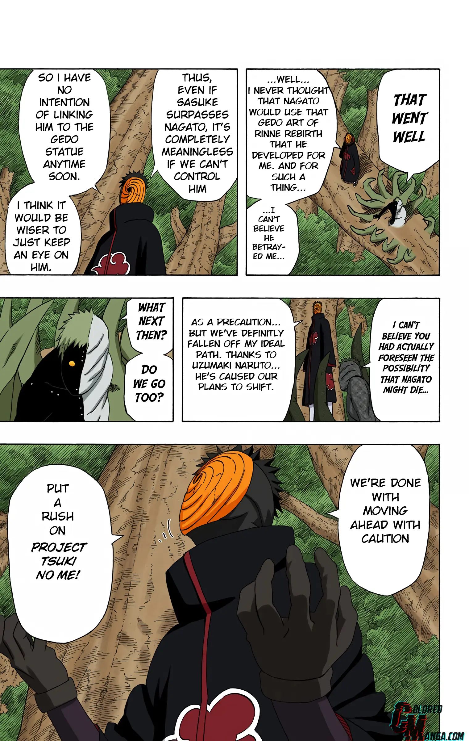 Naruto Colored Manga Online, chapter 453, page 17