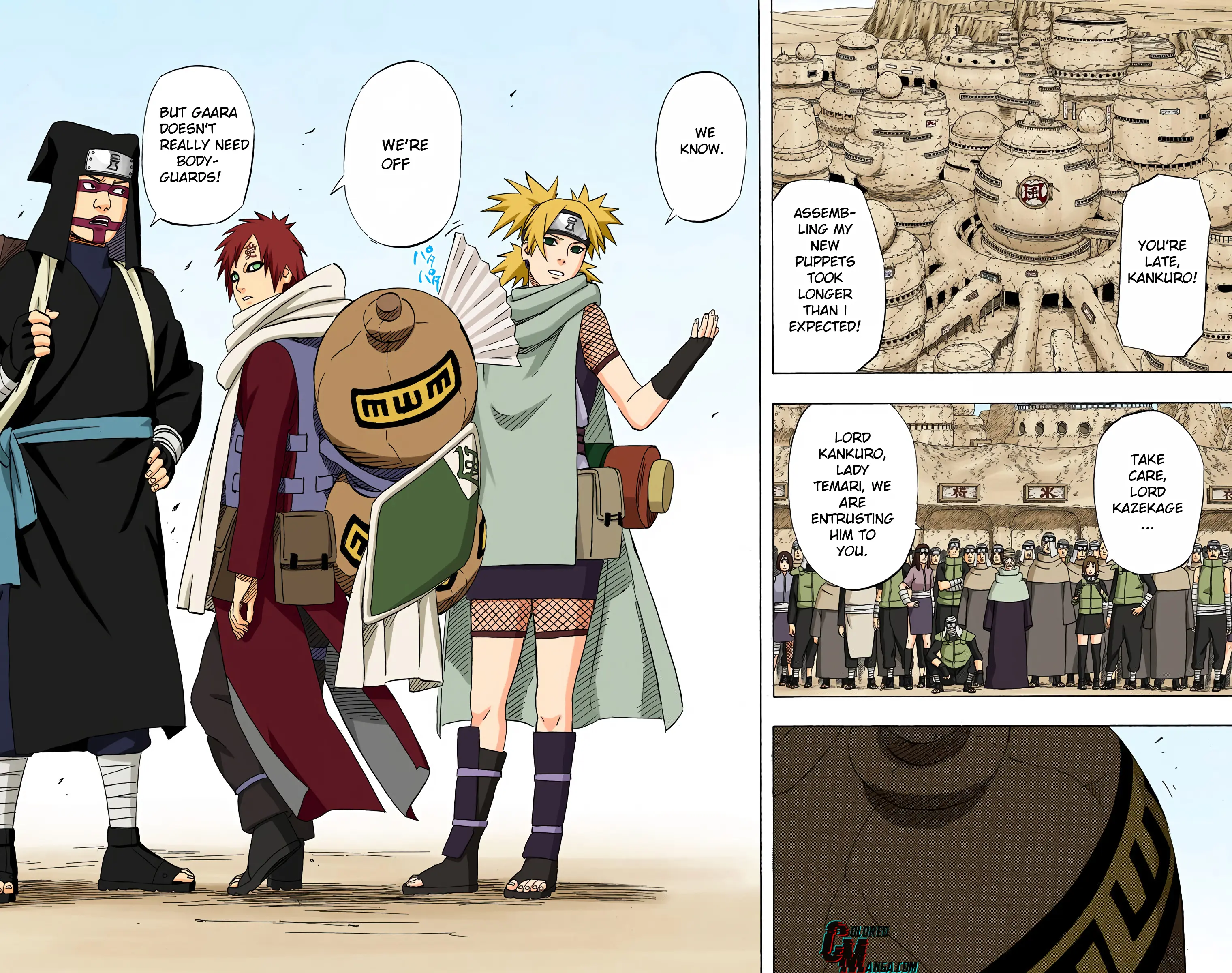 Naruto Colored Manga Online, chapter 453, page 18