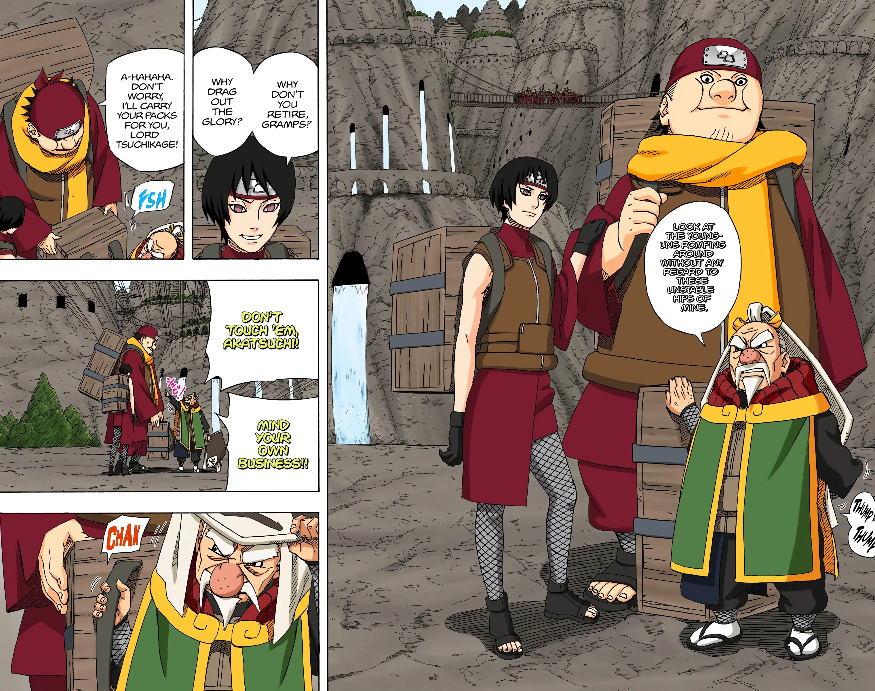 Naruto Colored Manga Online, chapter 454, page 7