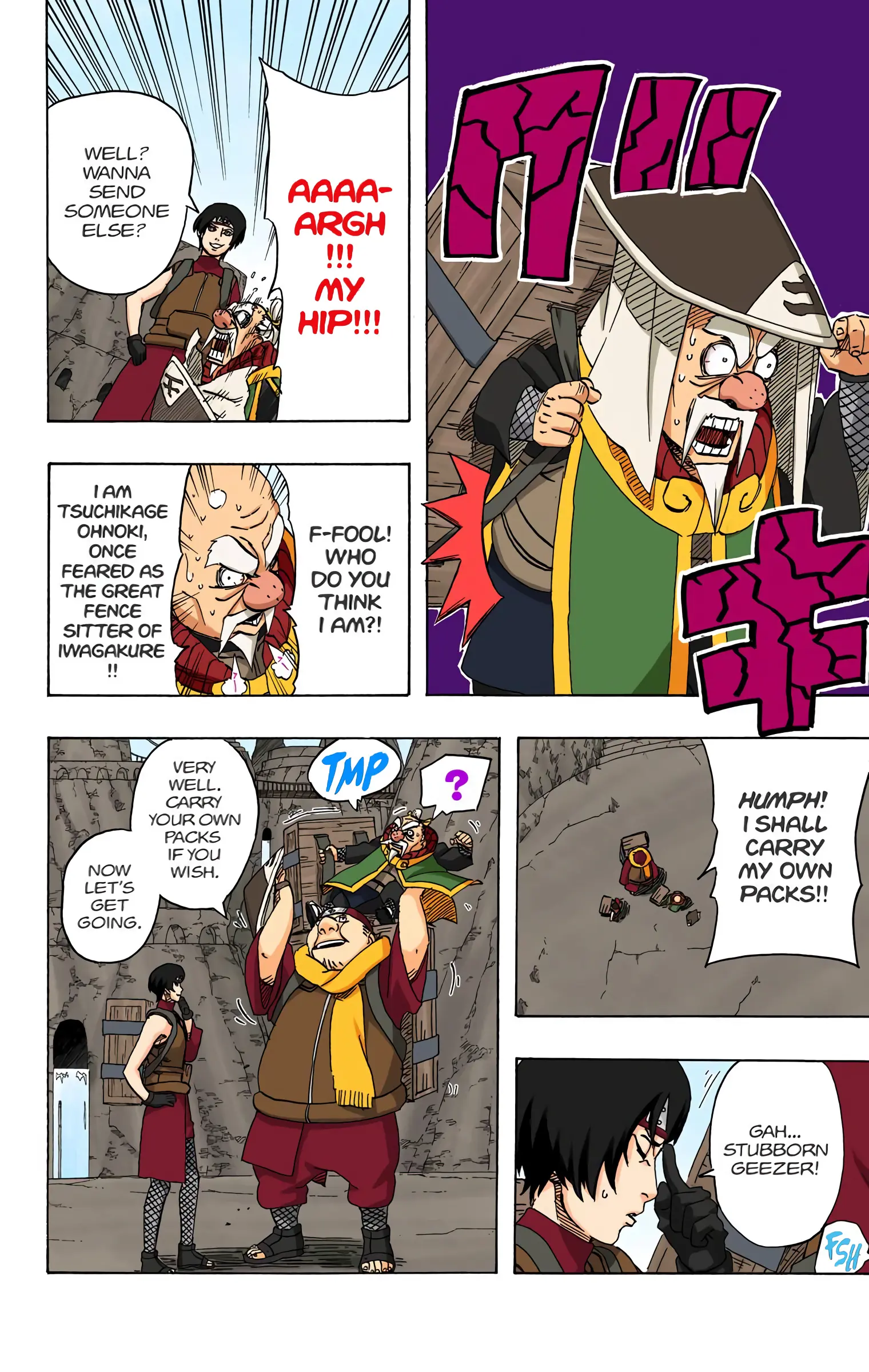 Naruto Colored Manga Online, chapter 454, page 8