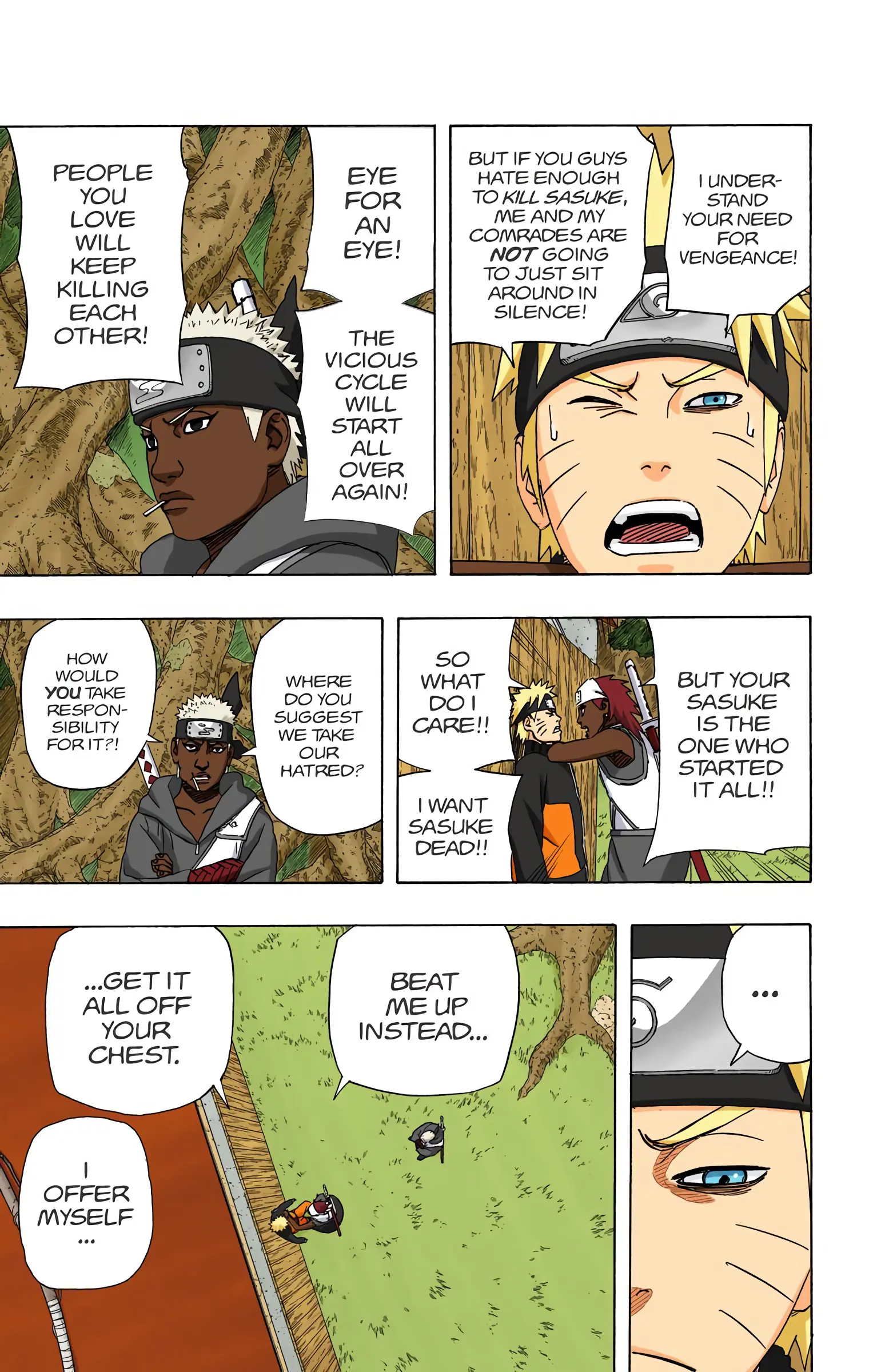 Naruto Colored Manga Online, chapter 454, page 17