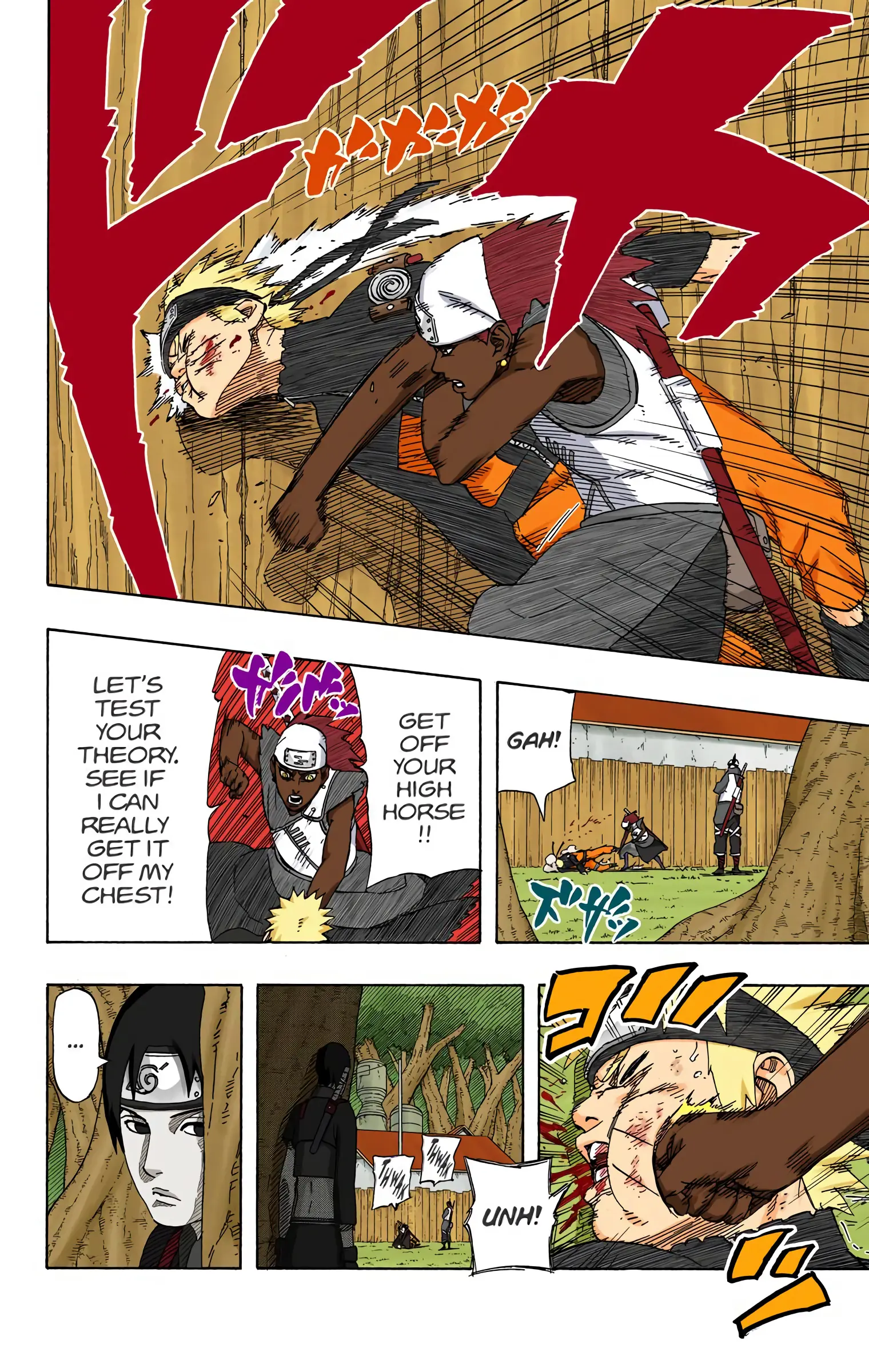 Naruto Colored Manga Online, chapter 454, page 18