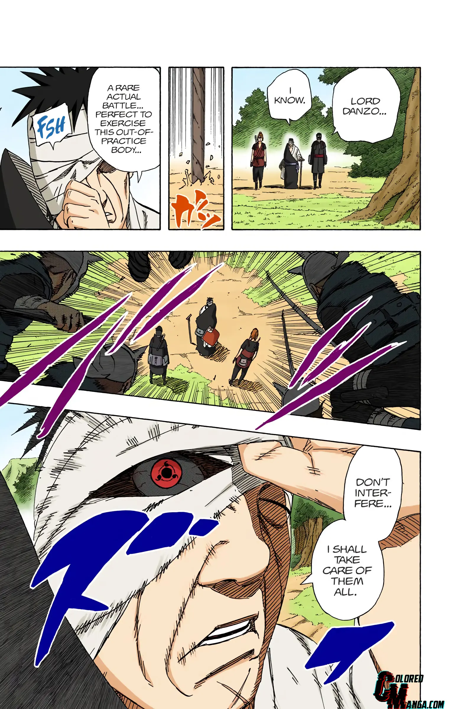 Naruto Colored Manga Online, chapter 455, page 17