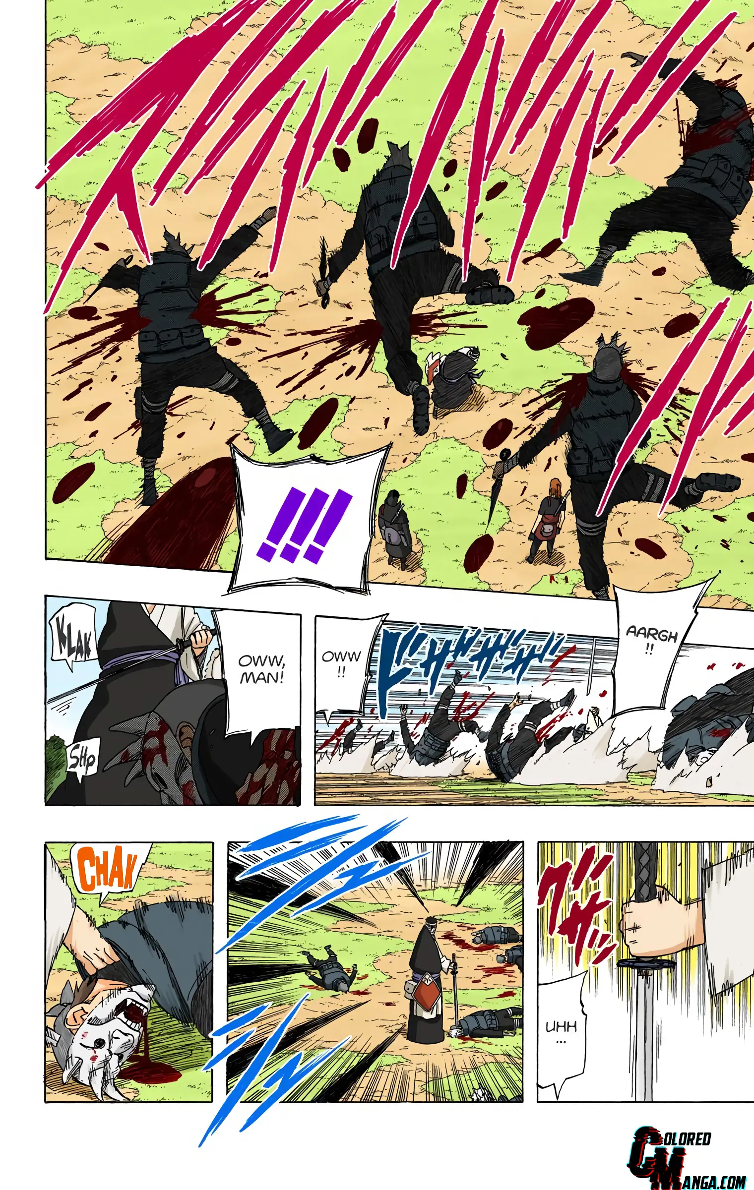 Naruto Colored Manga Online, chapter 456, page 2