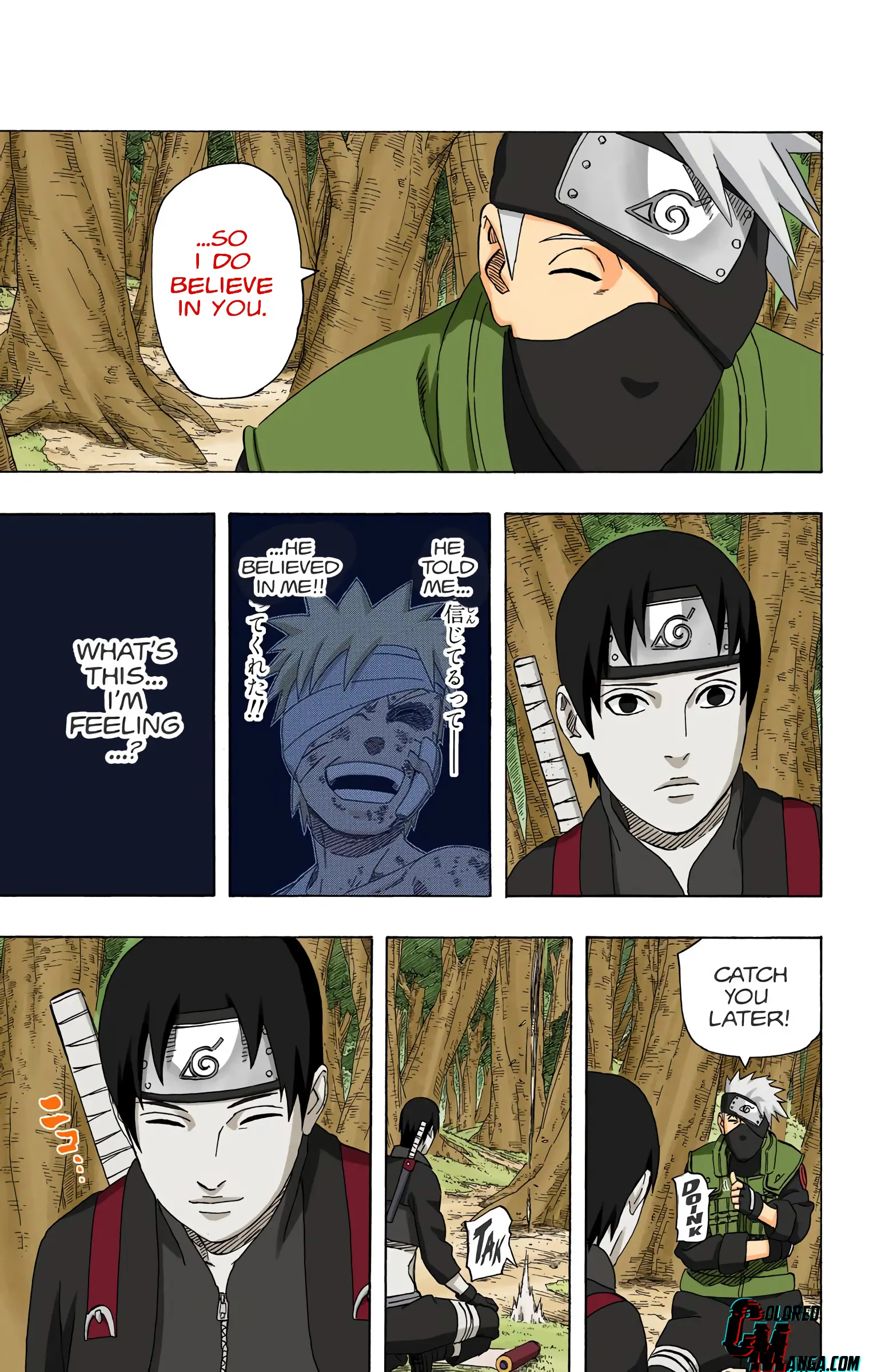 Naruto Colored Manga Online, chapter 456, page 5