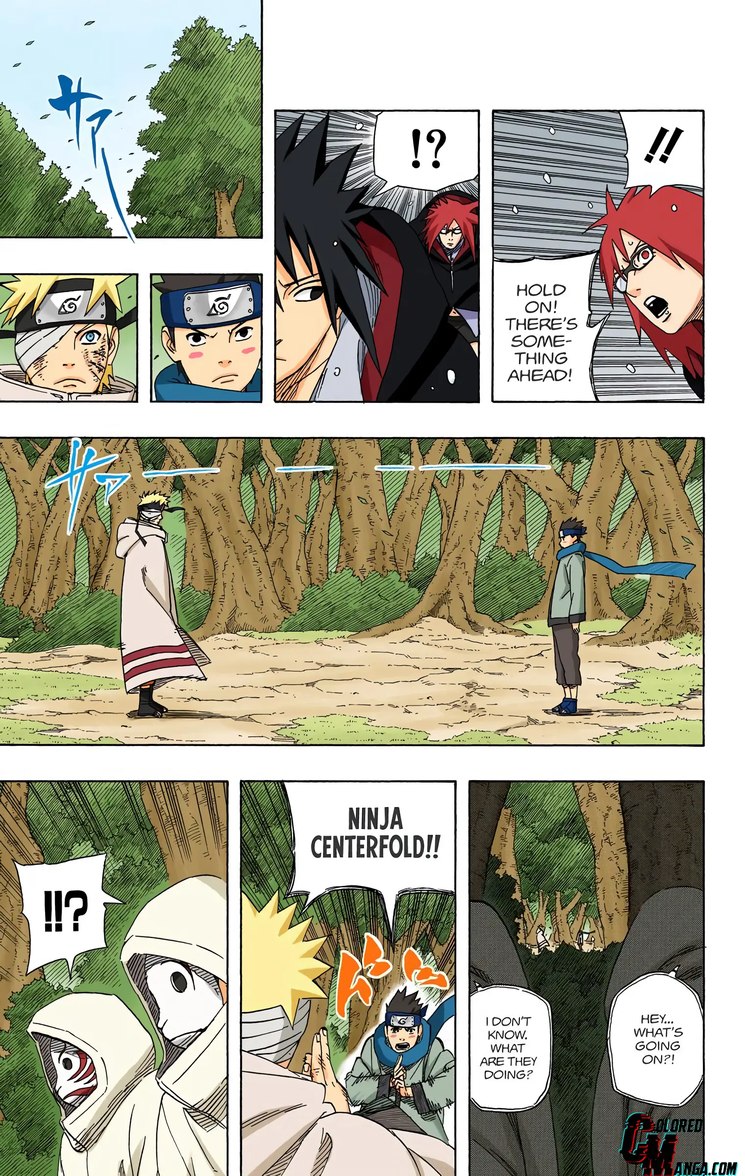 Naruto Colored Manga Online, chapter 456, page 7