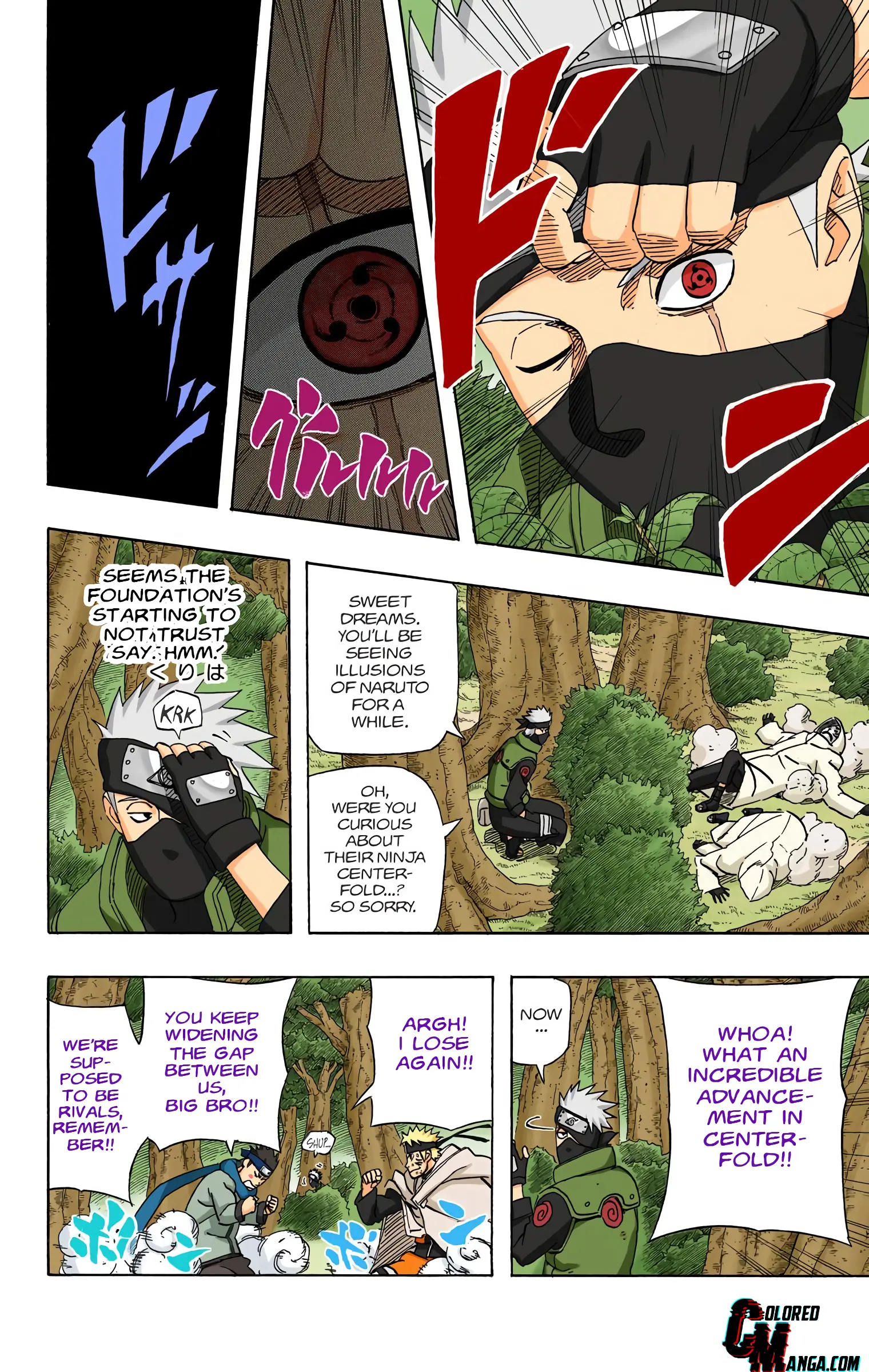 Naruto Colored Manga Online, chapter 456, page 8