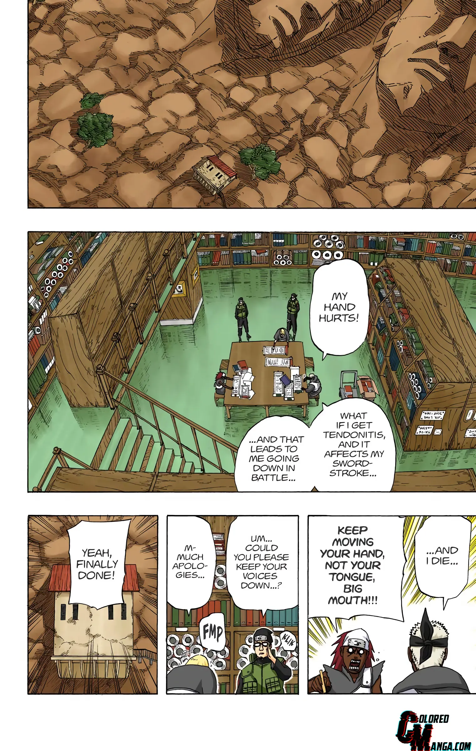 Naruto Colored Manga Online, chapter 456, page 10
