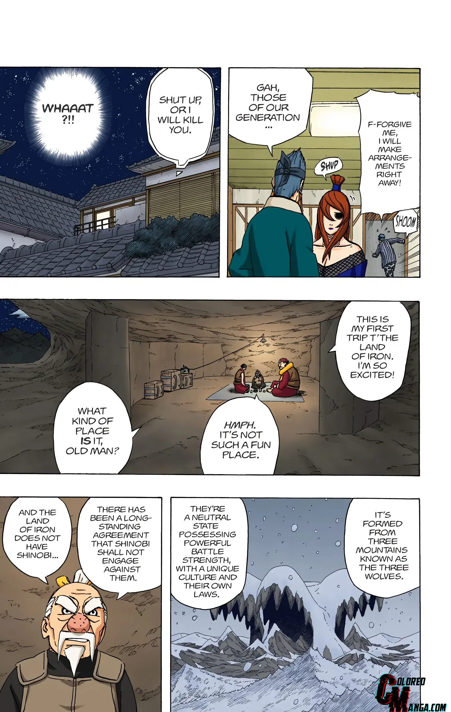 Naruto Colored Manga Online, chapter 456, page 15