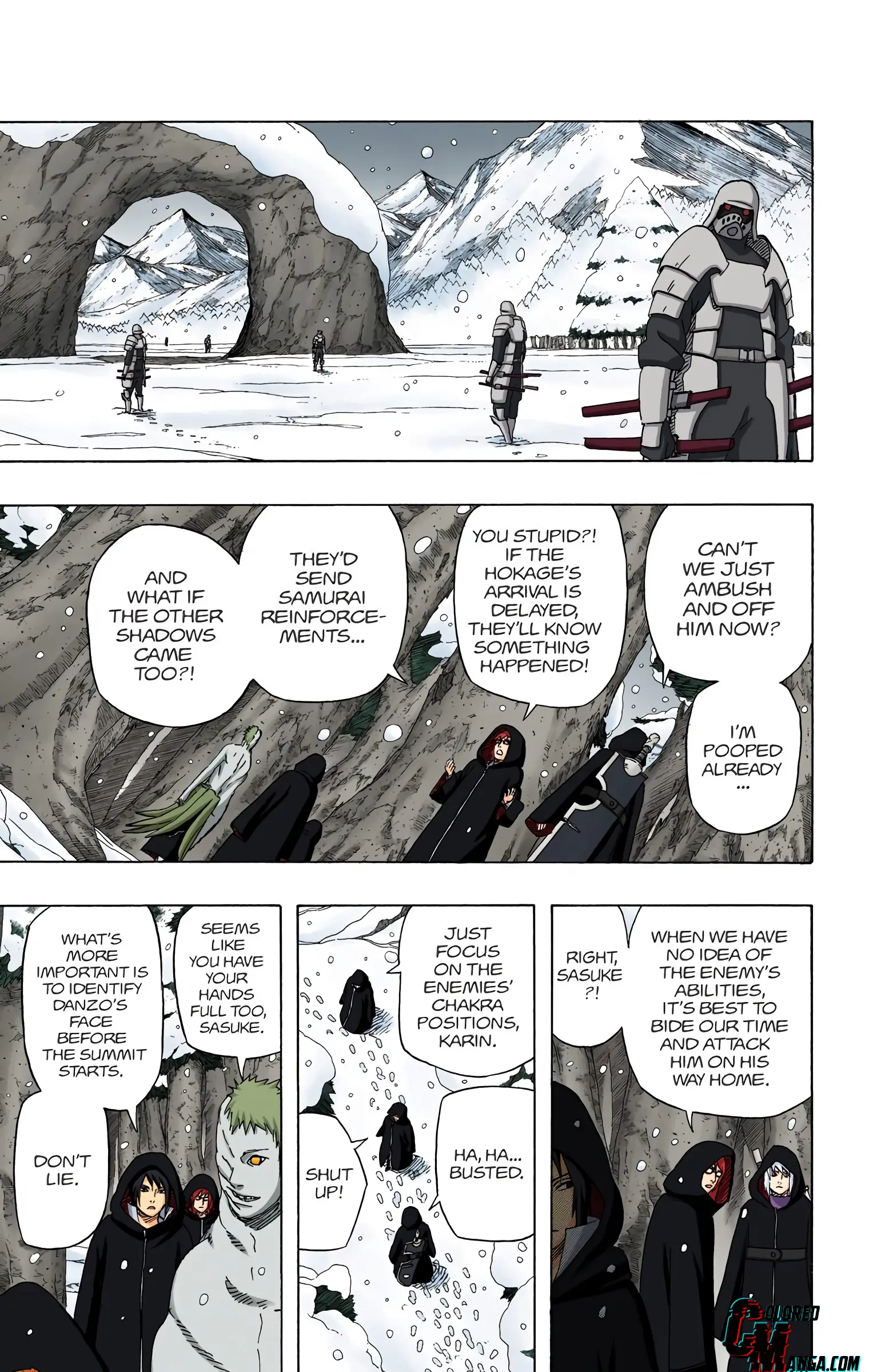 Naruto Colored Manga Online, chapter 457, page 5