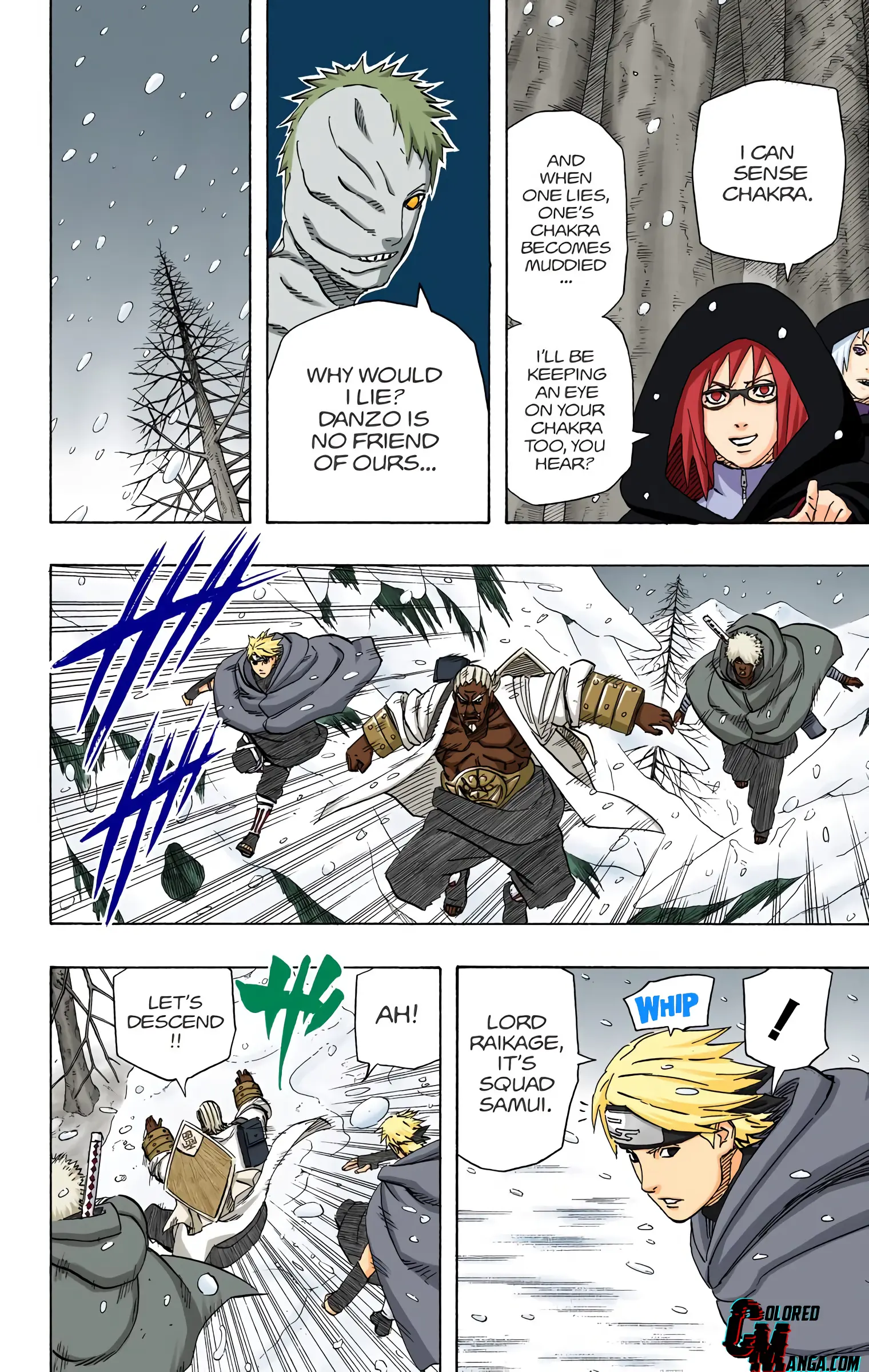 Naruto Colored Manga Online, chapter 457, page 6