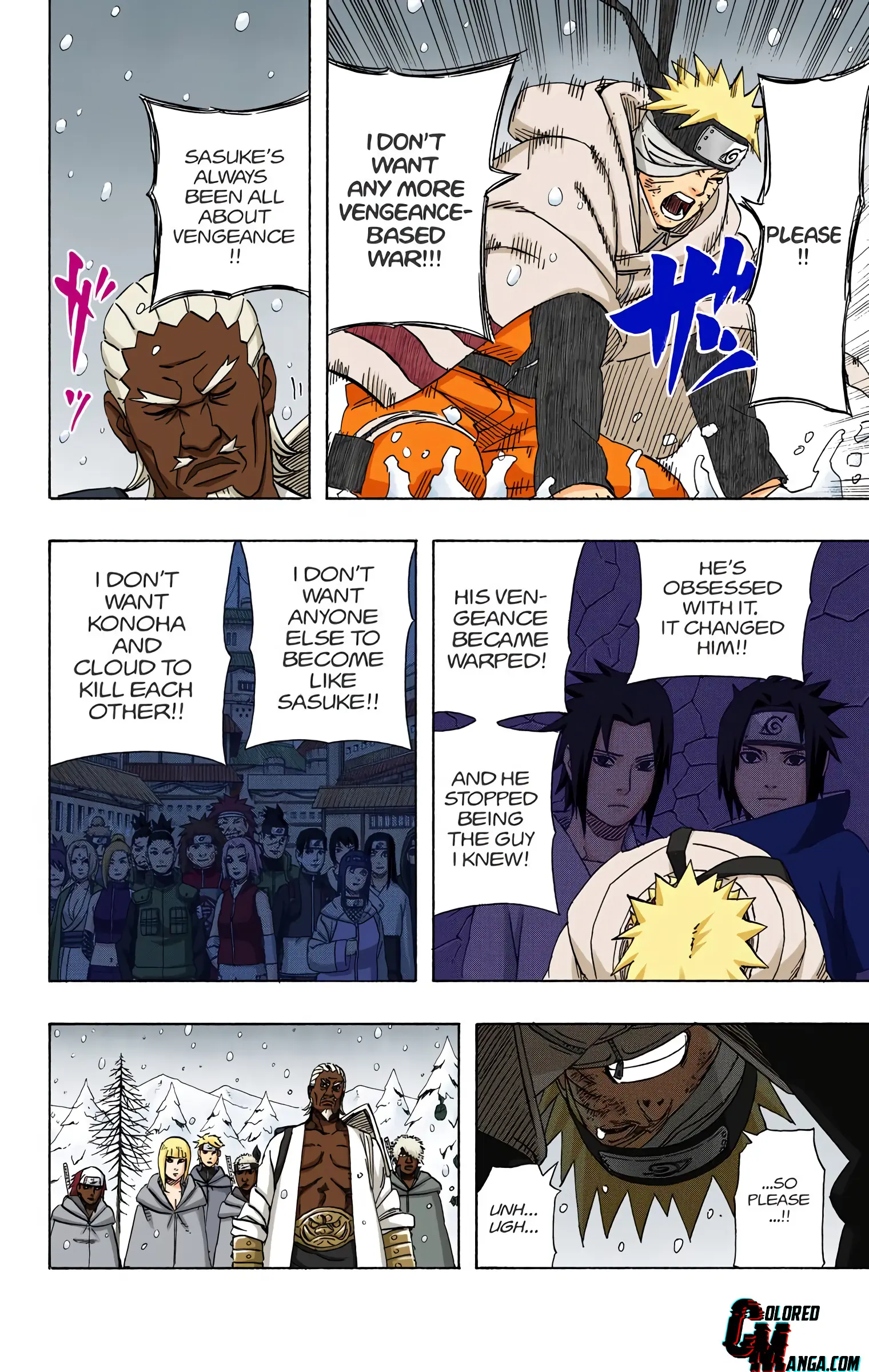 Naruto Colored Manga Online, chapter 457, page 10