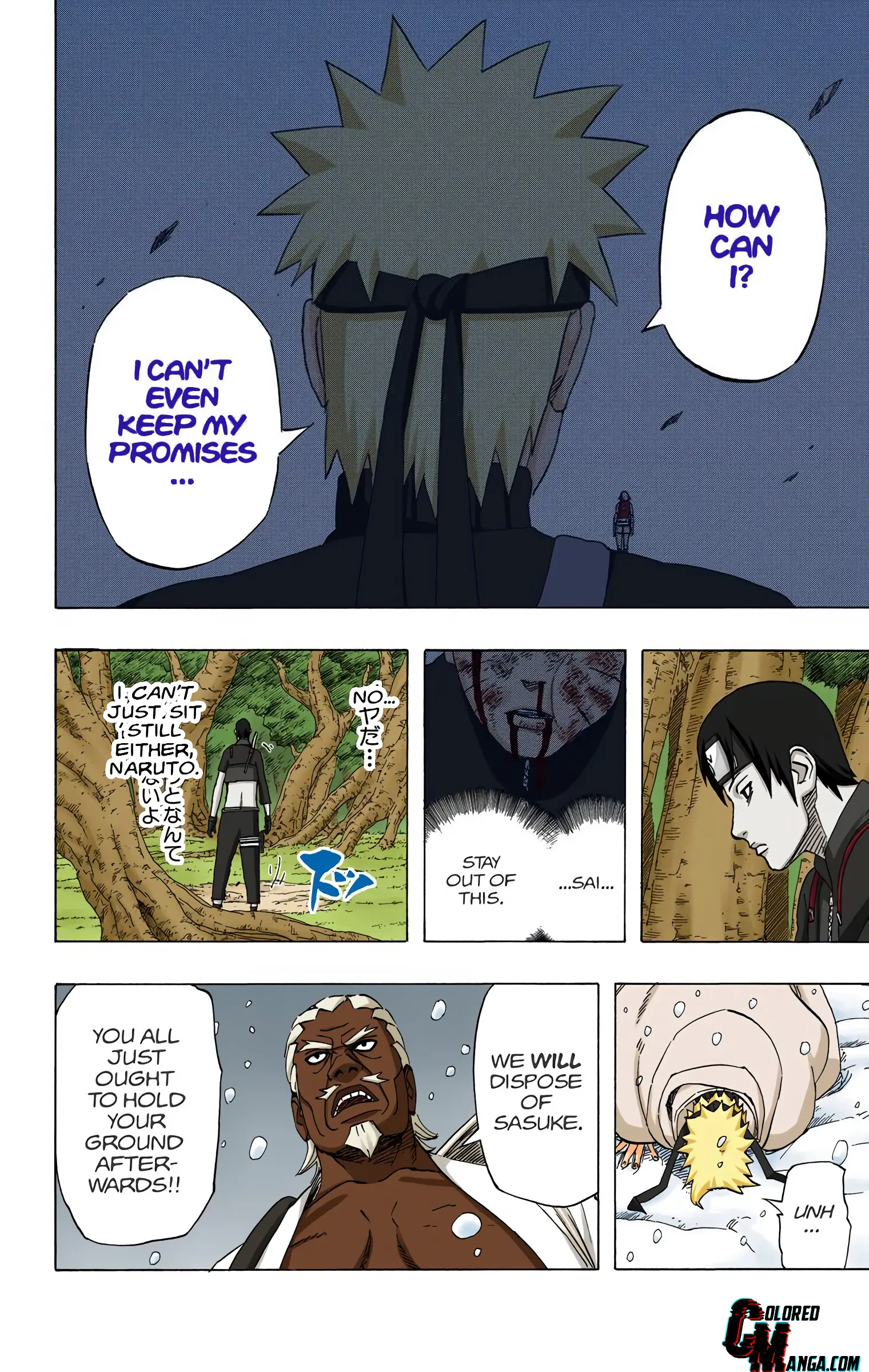 Naruto Colored Manga Online, chapter 457, page 12