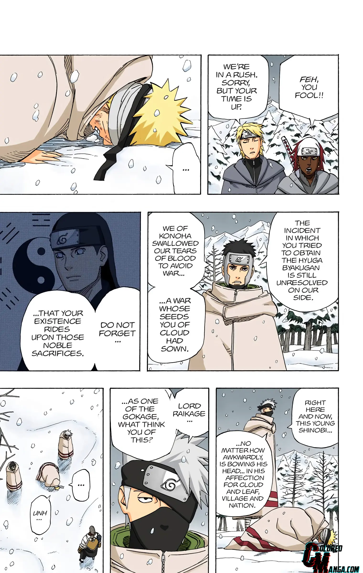 Naruto Colored Manga Online, chapter 457, page 13