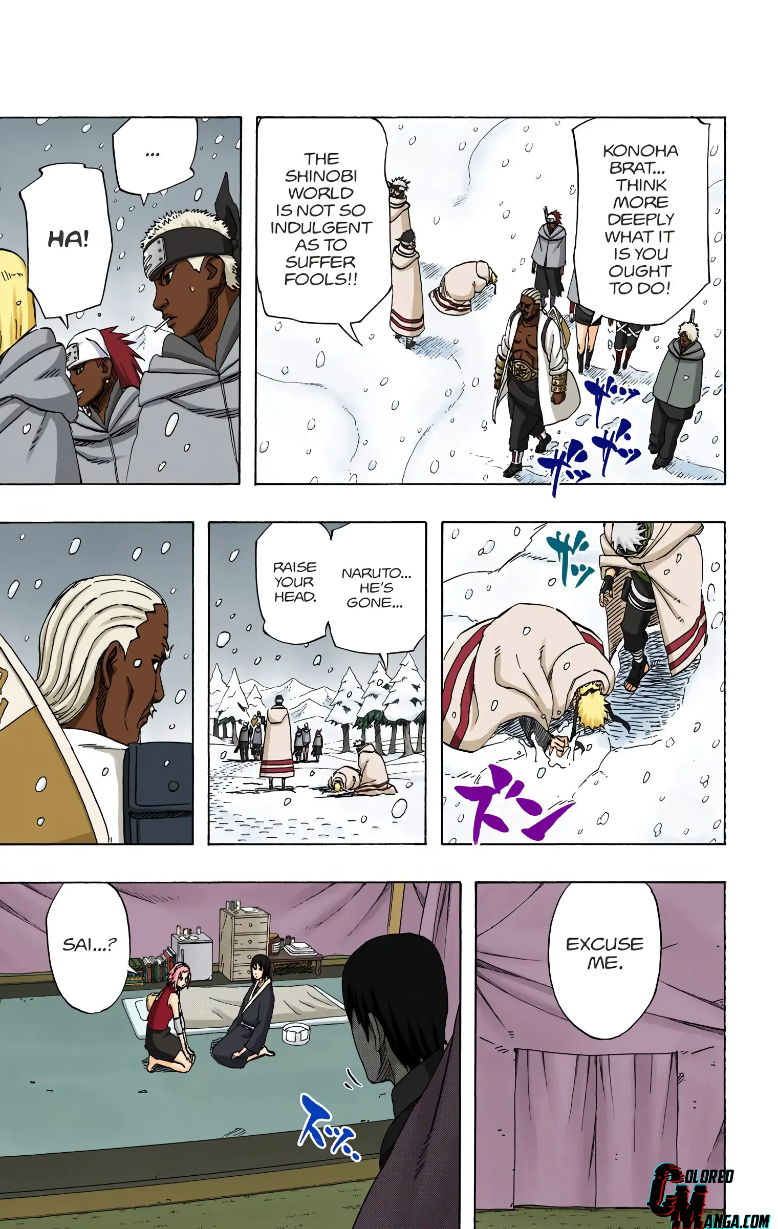 Naruto Colored Manga Online, chapter 457, page 15