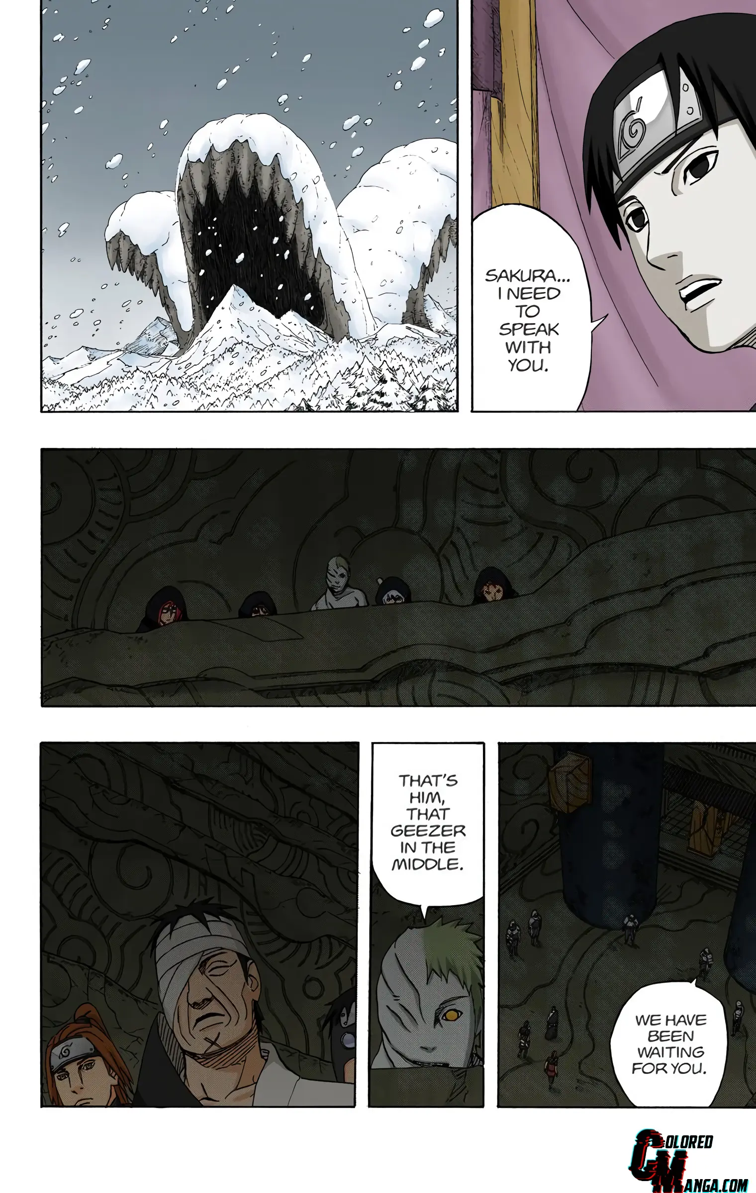 Naruto Colored Manga Online, chapter 457, page 16