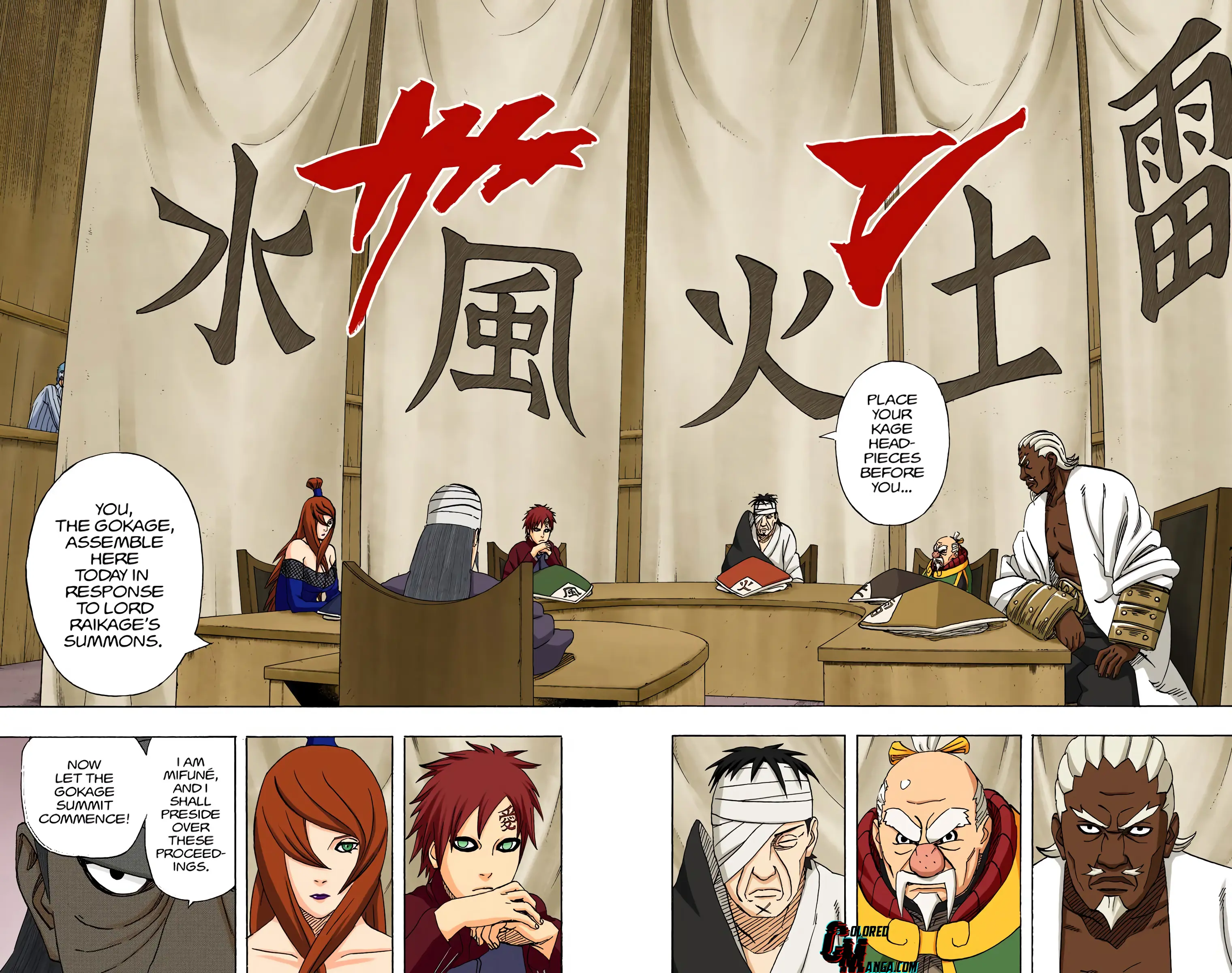 Naruto Colored Manga Online, chapter 457, page 18