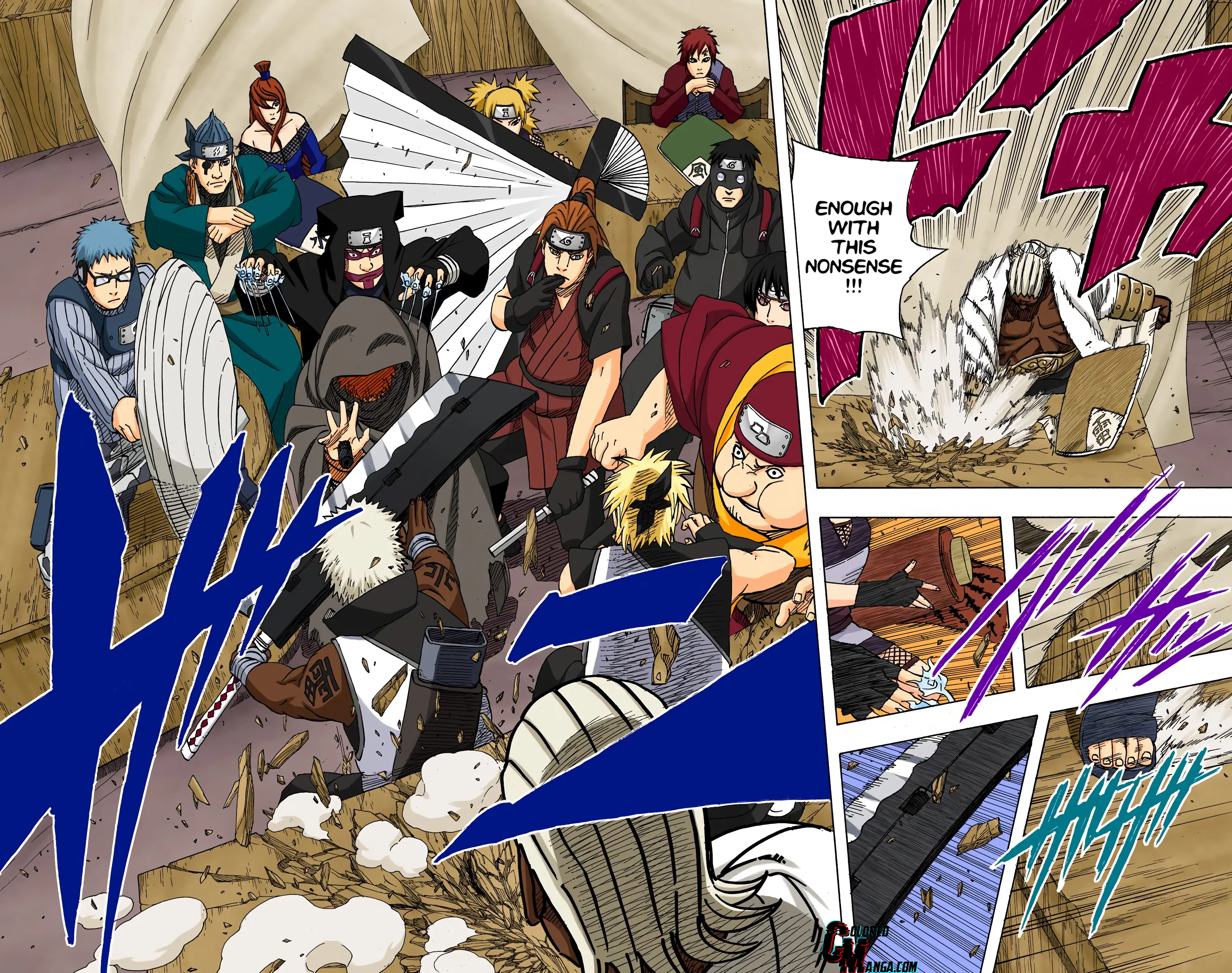 Naruto Colored Manga Online, chapter 458, page 4