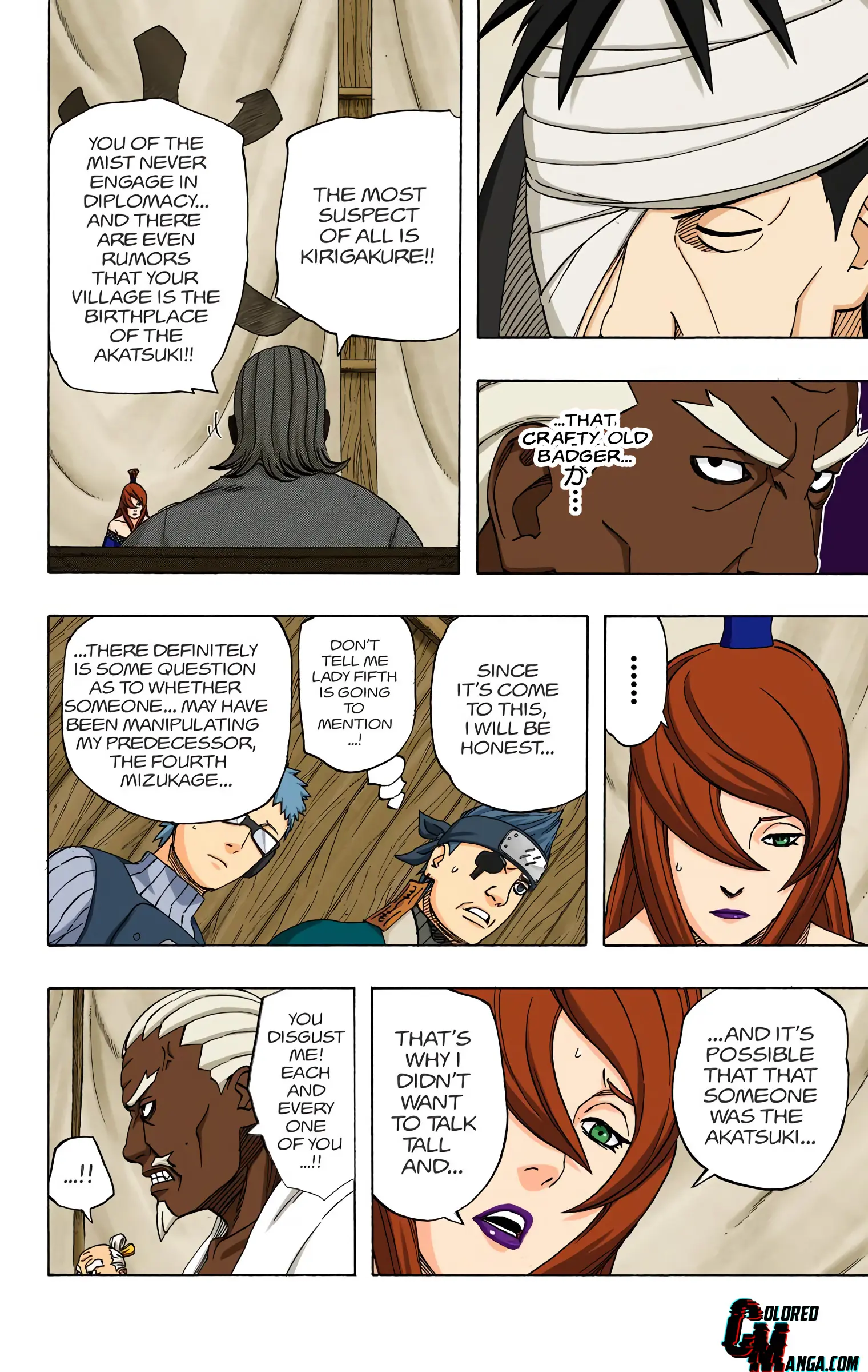 Naruto Colored Manga Online, chapter 458, page 9
