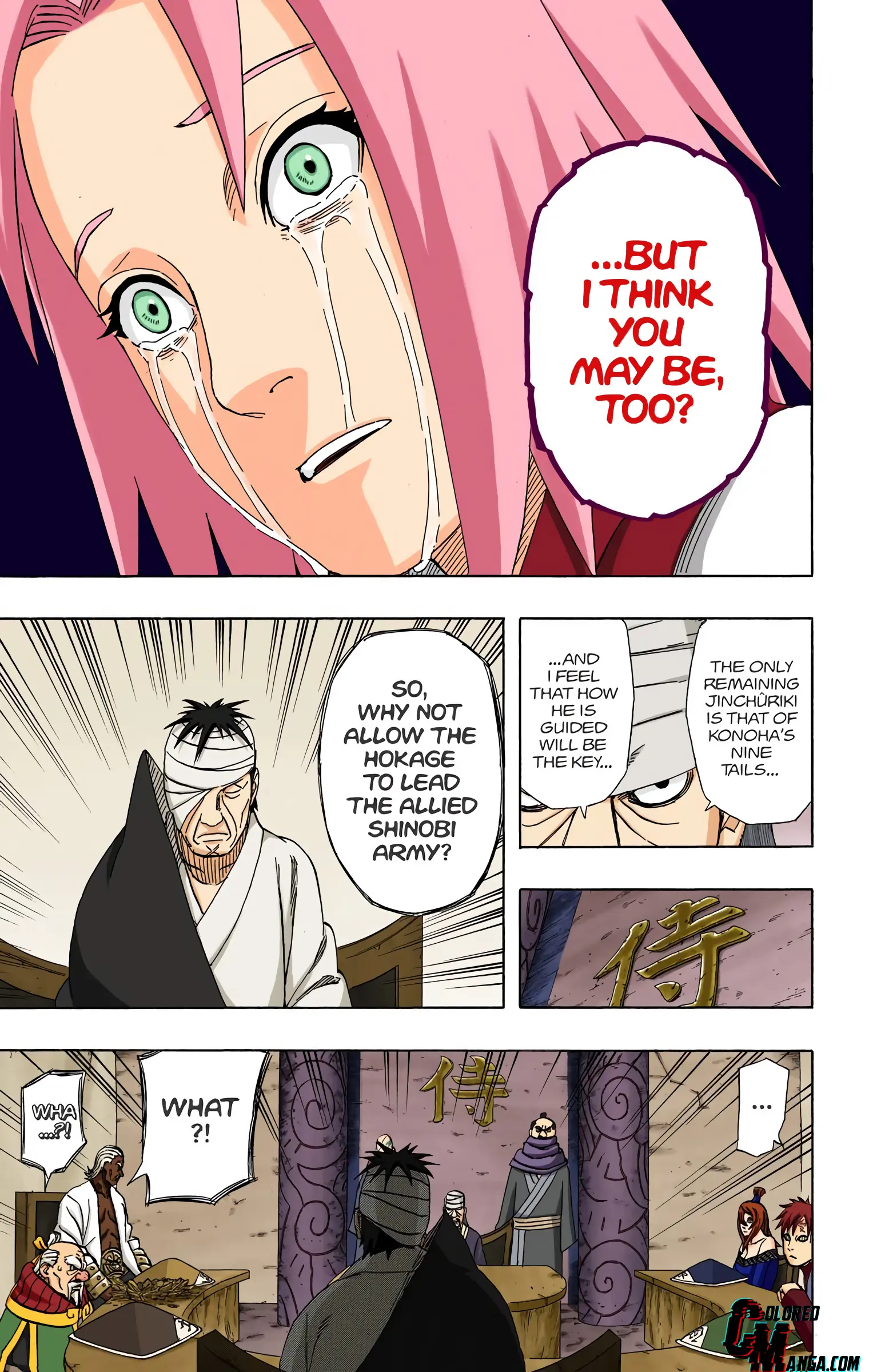Naruto Colored Manga Online, chapter 458, page 16
