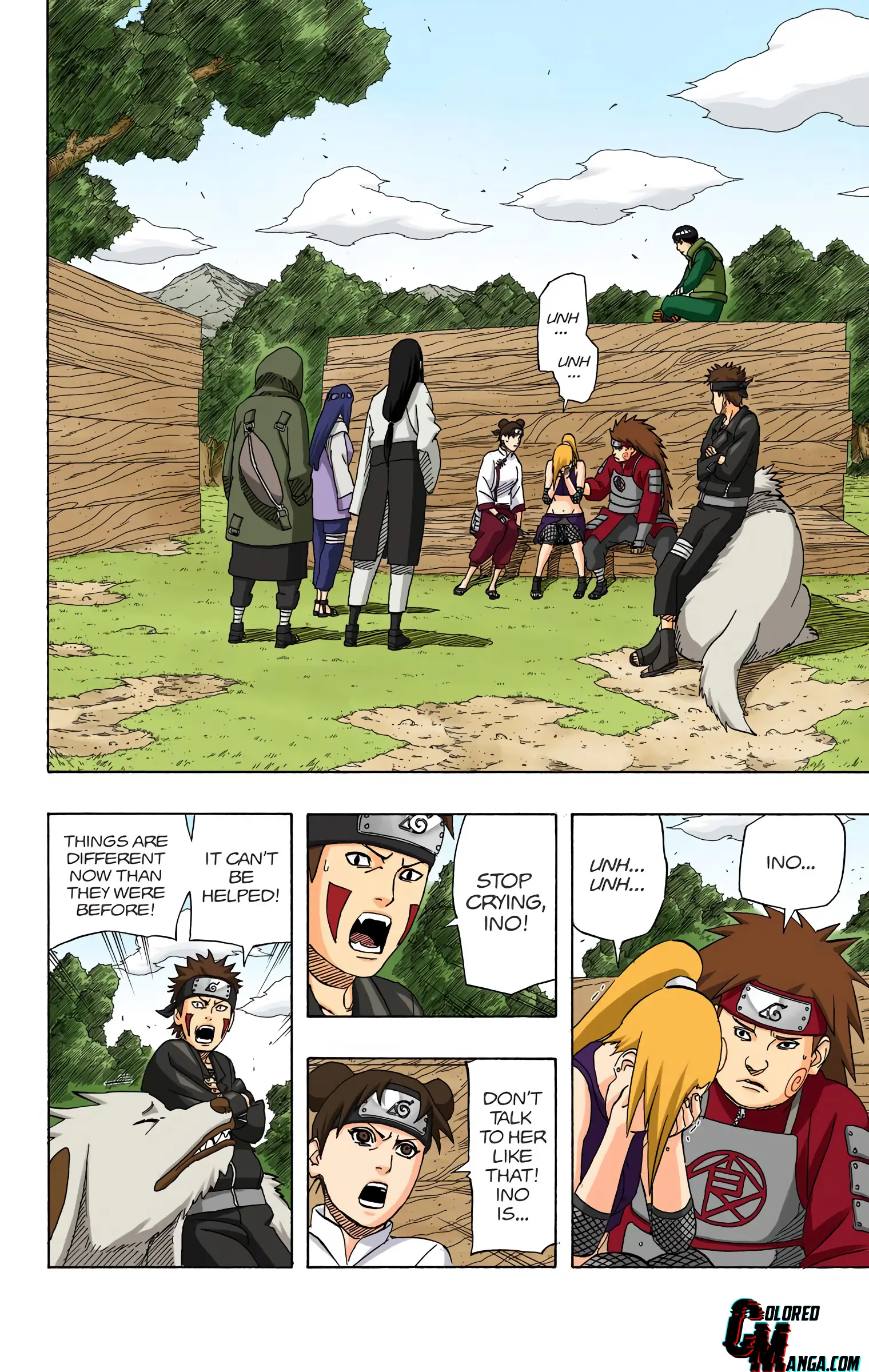 Naruto Colored Manga Online, chapter 459, page 4
