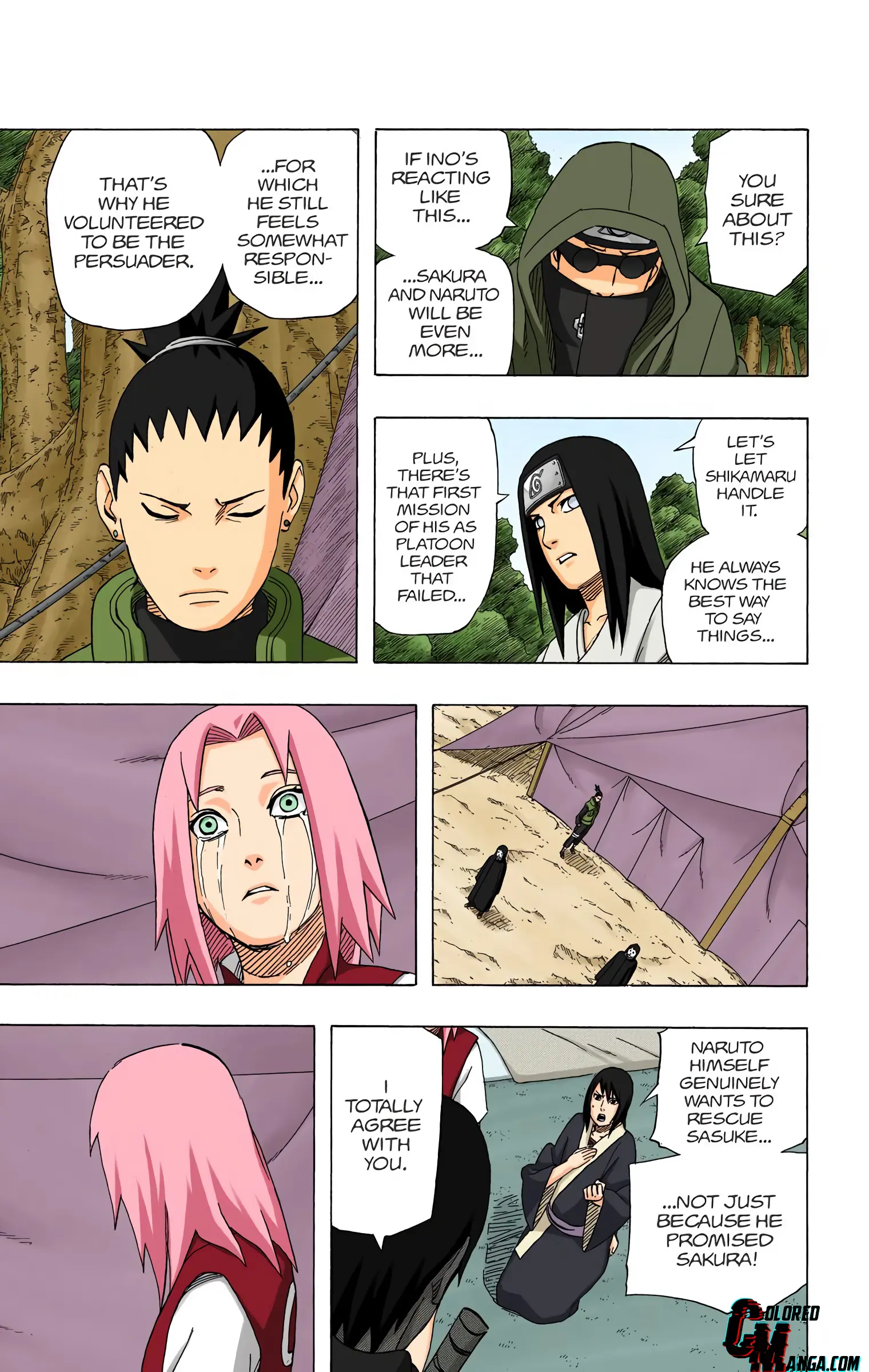 Naruto Colored Manga Online, chapter 459, page 5