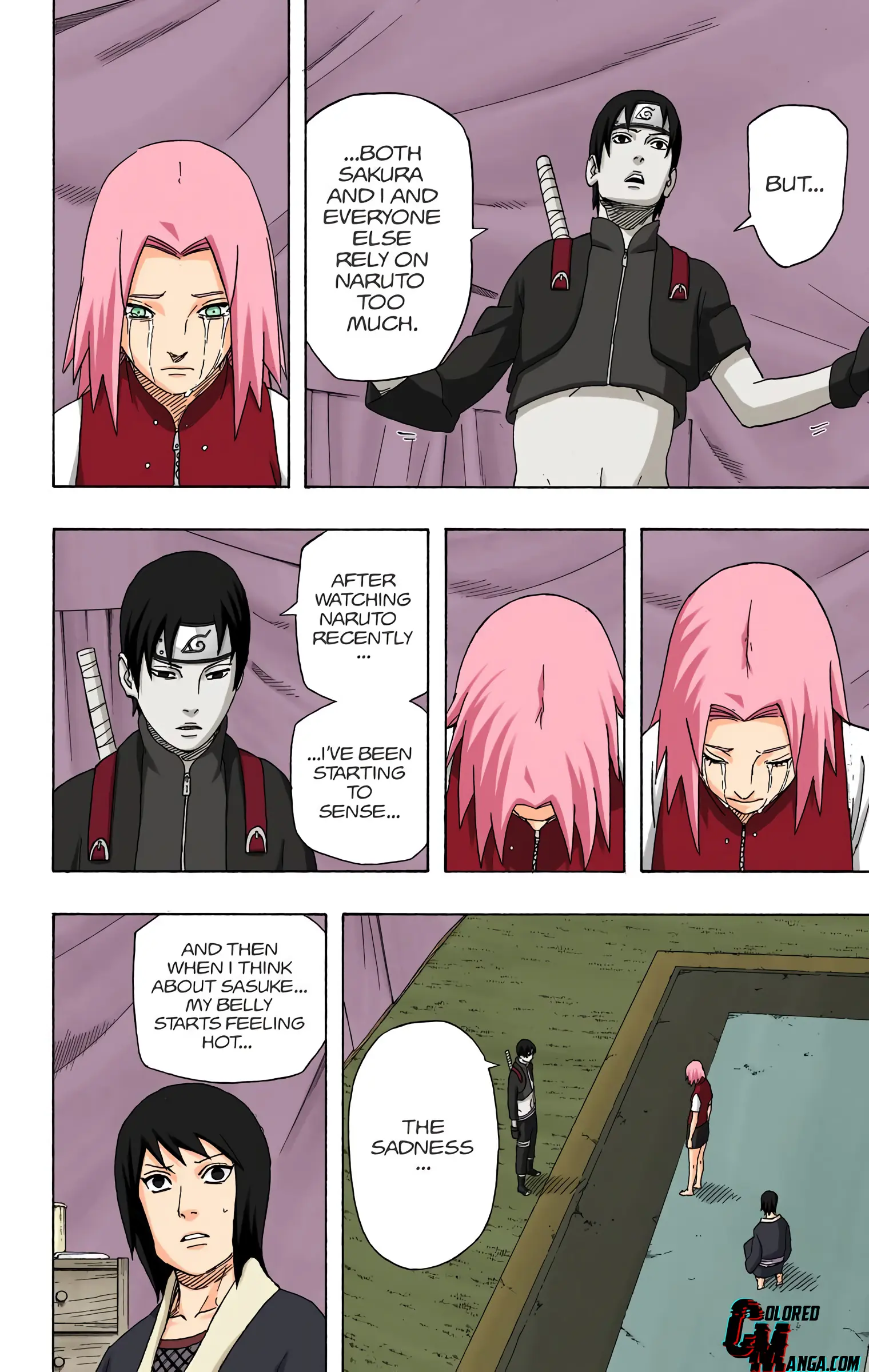 Naruto Colored Manga Online, chapter 459, page 6