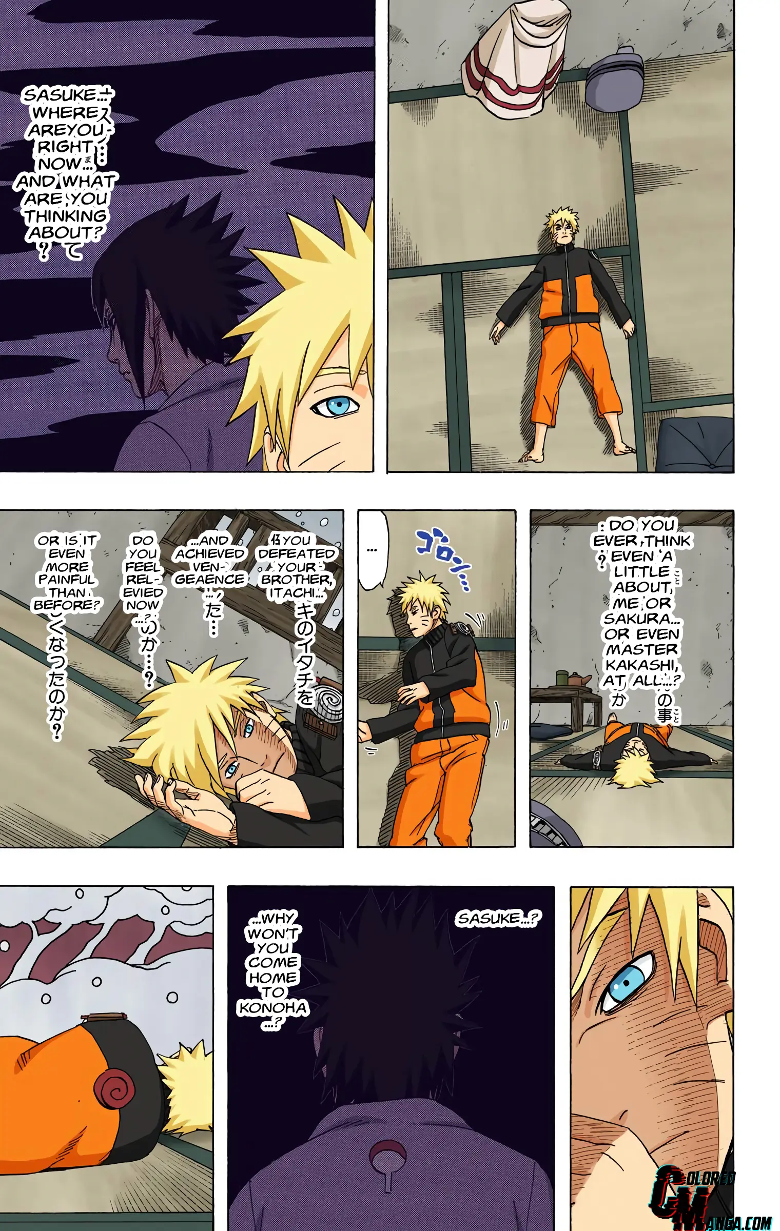 Naruto Colored Manga Online, chapter 459, page 11