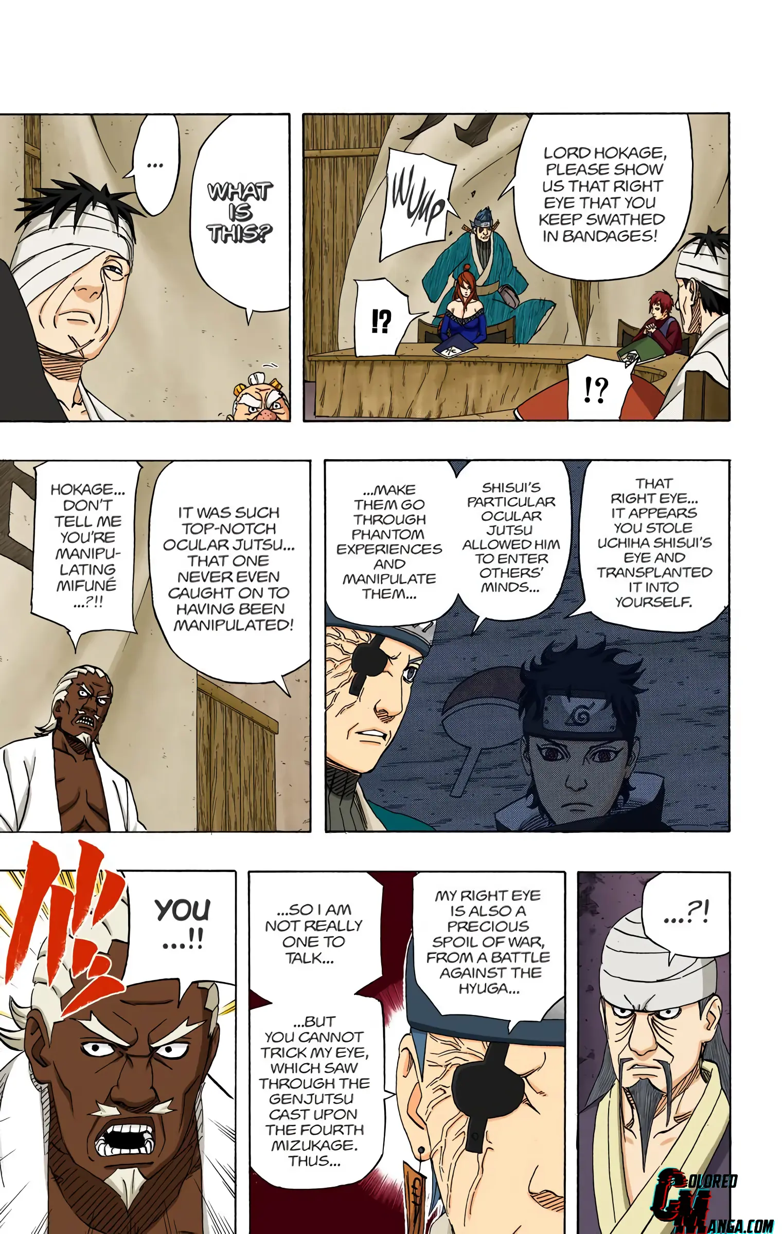 Naruto Colored Manga Online, chapter 459, page 15