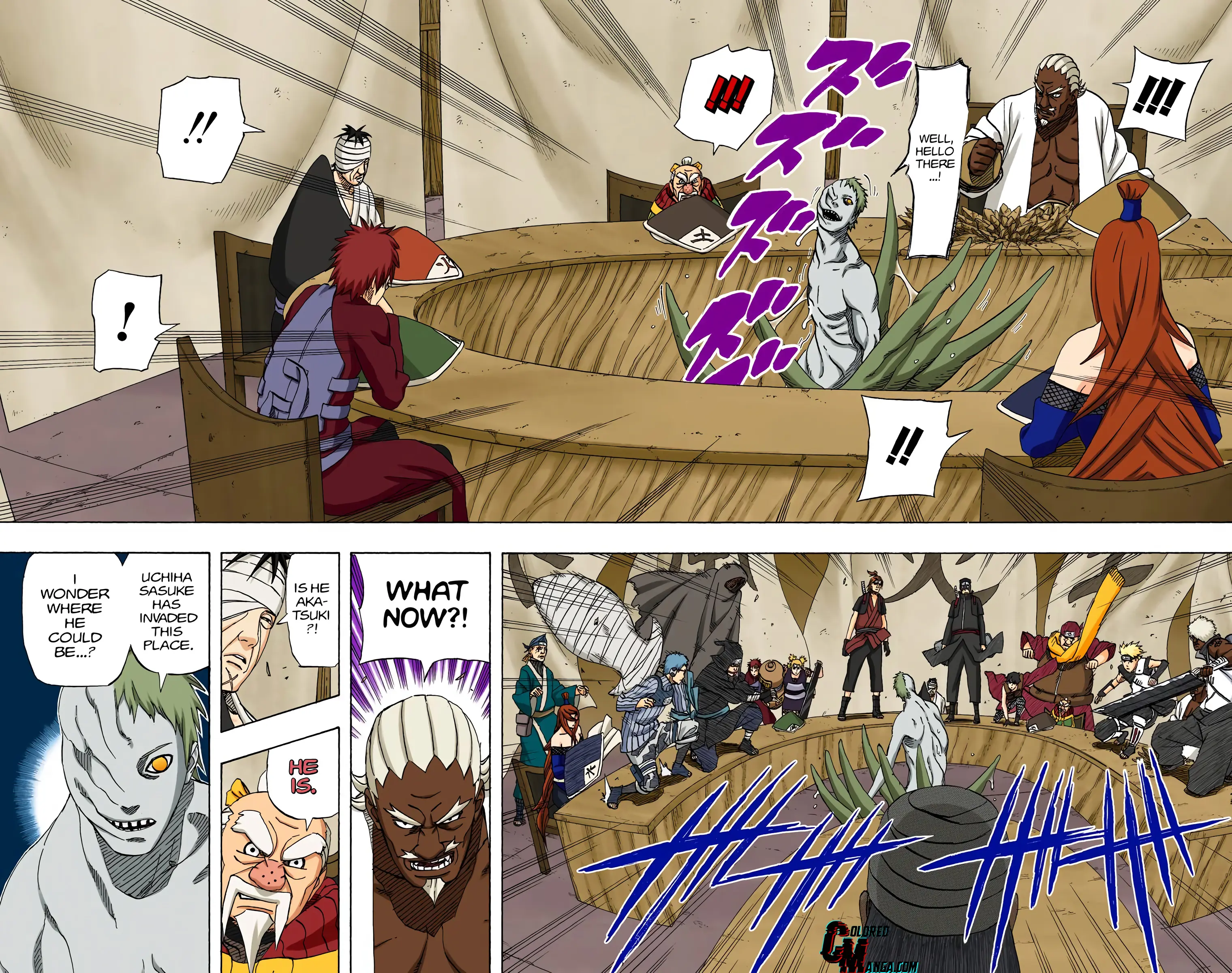 Naruto Colored Manga Online, chapter 459, page 16