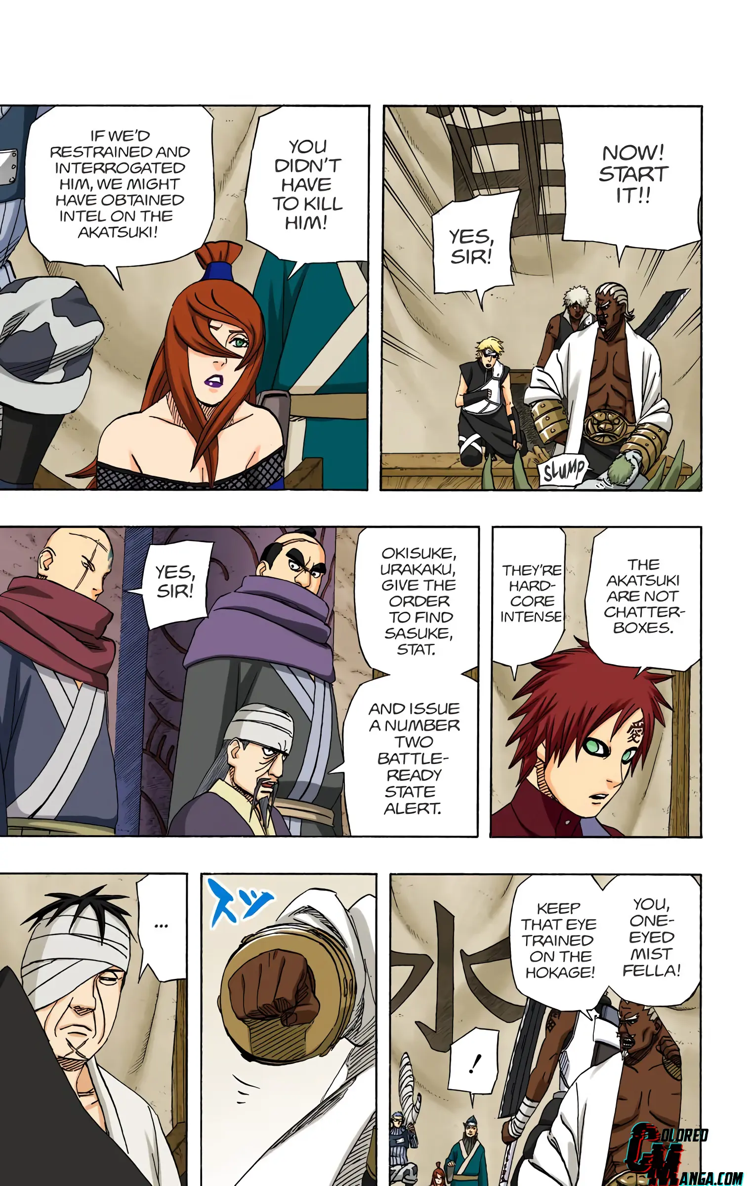Naruto Colored Manga Online, chapter 460, page 3