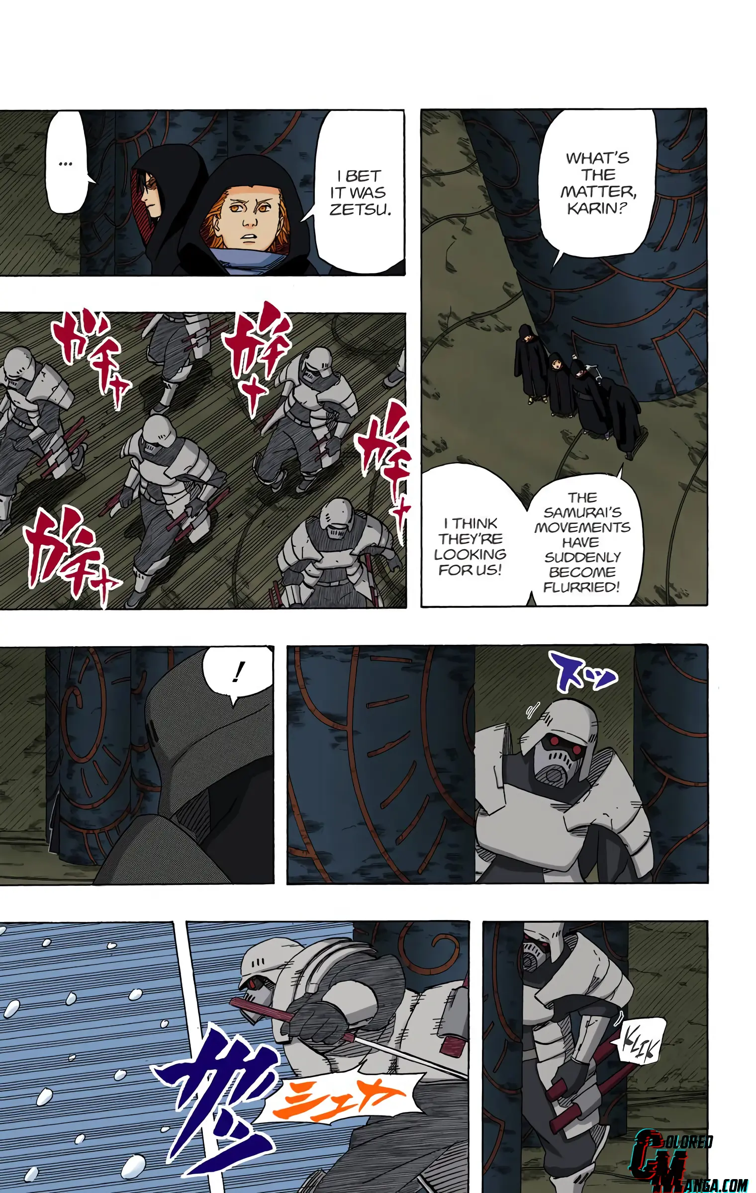 Naruto Colored Manga Online, chapter 460, page 5