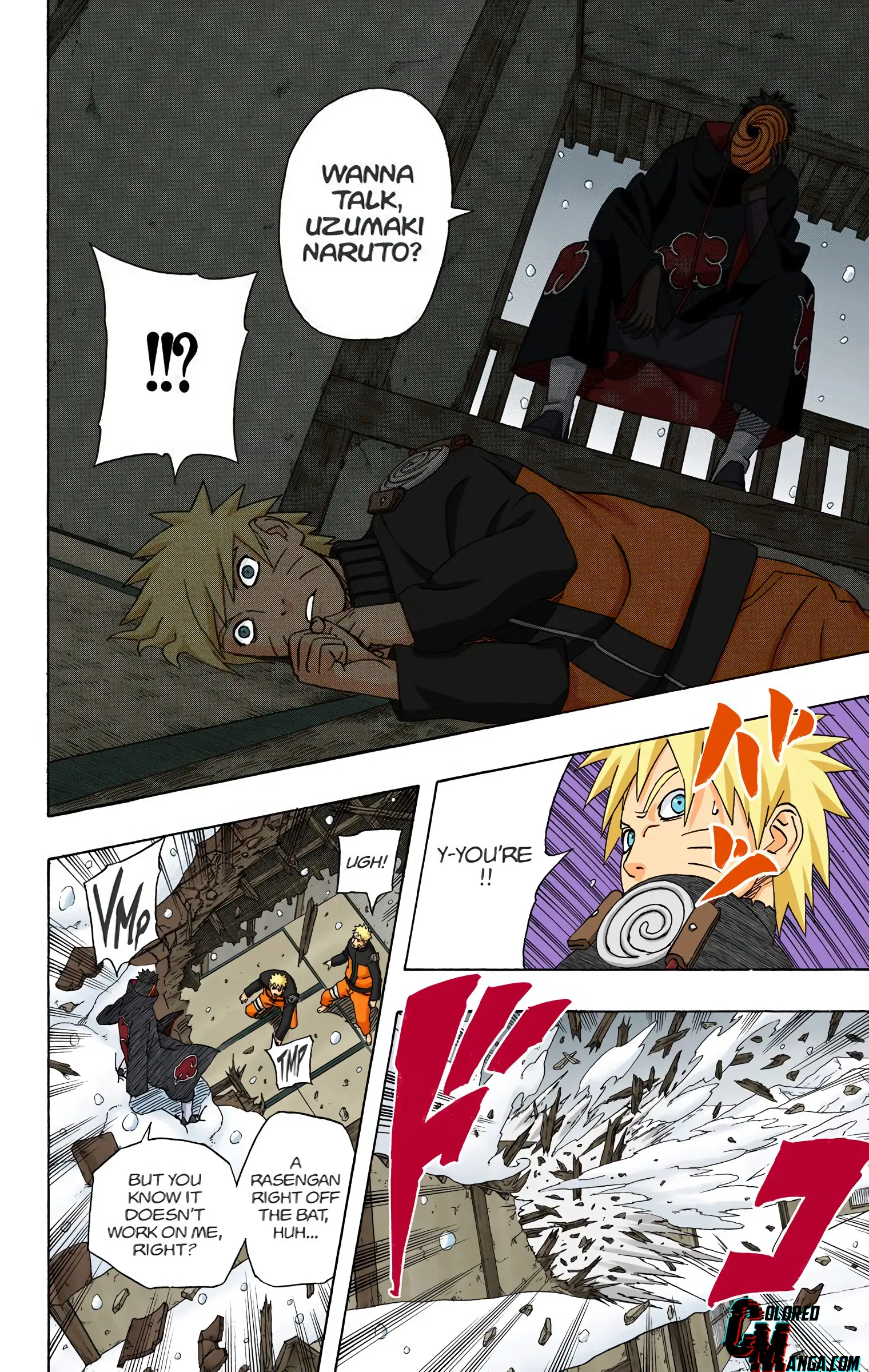 Naruto Colored Manga Online, chapter 460, page 6