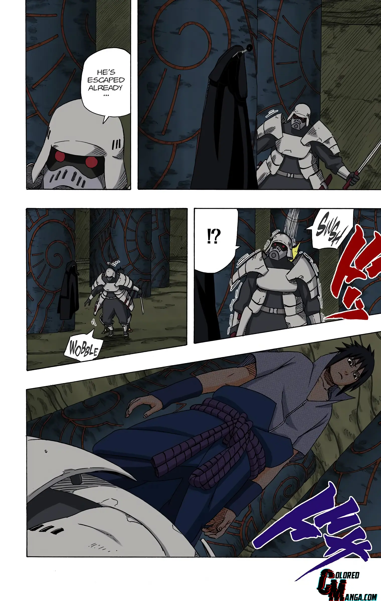 Naruto Colored Manga Online, chapter 460, page 10