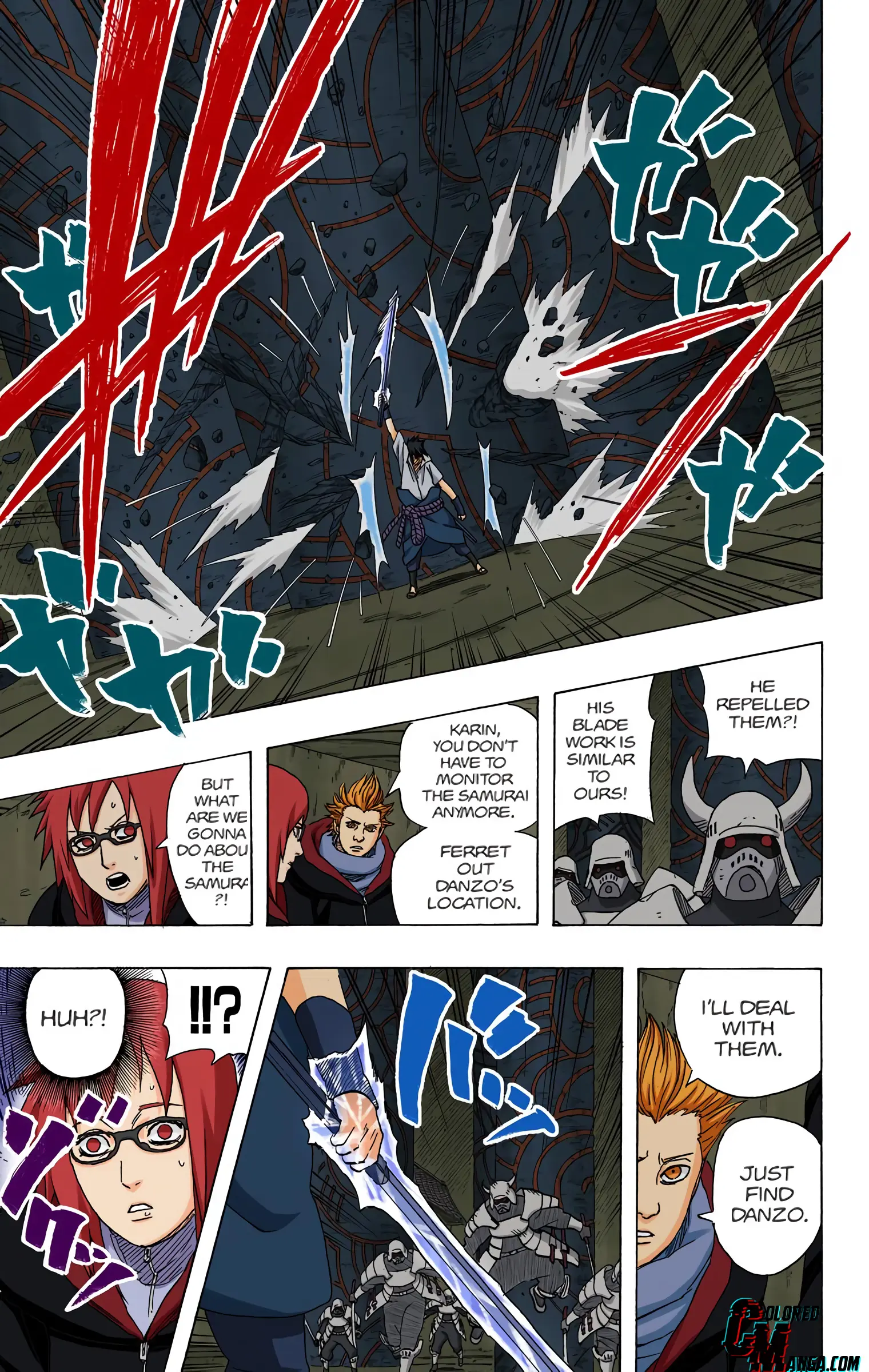 Naruto Colored Manga Online, chapter 460, page 13