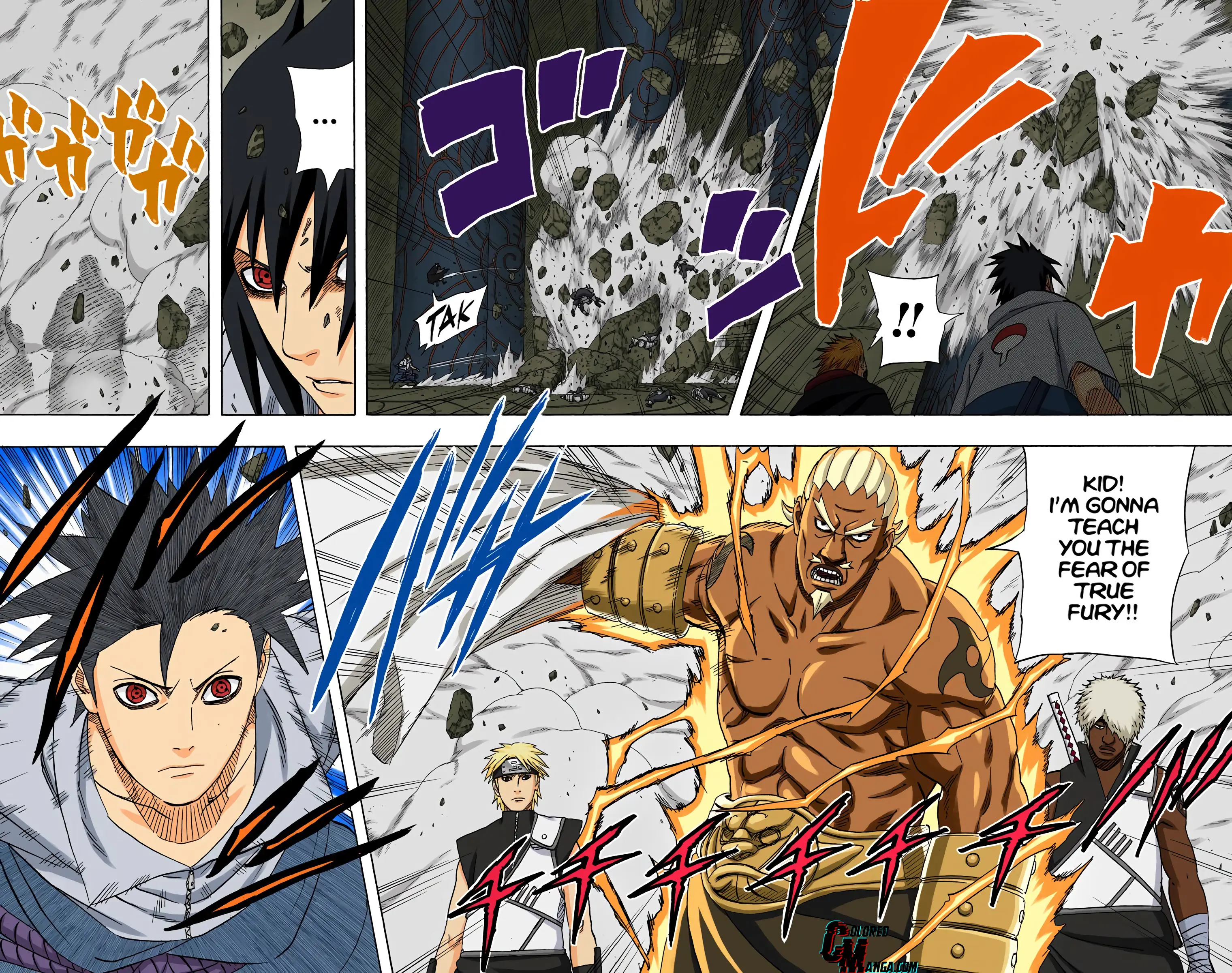 Naruto Colored Manga Online, chapter 460, page 16